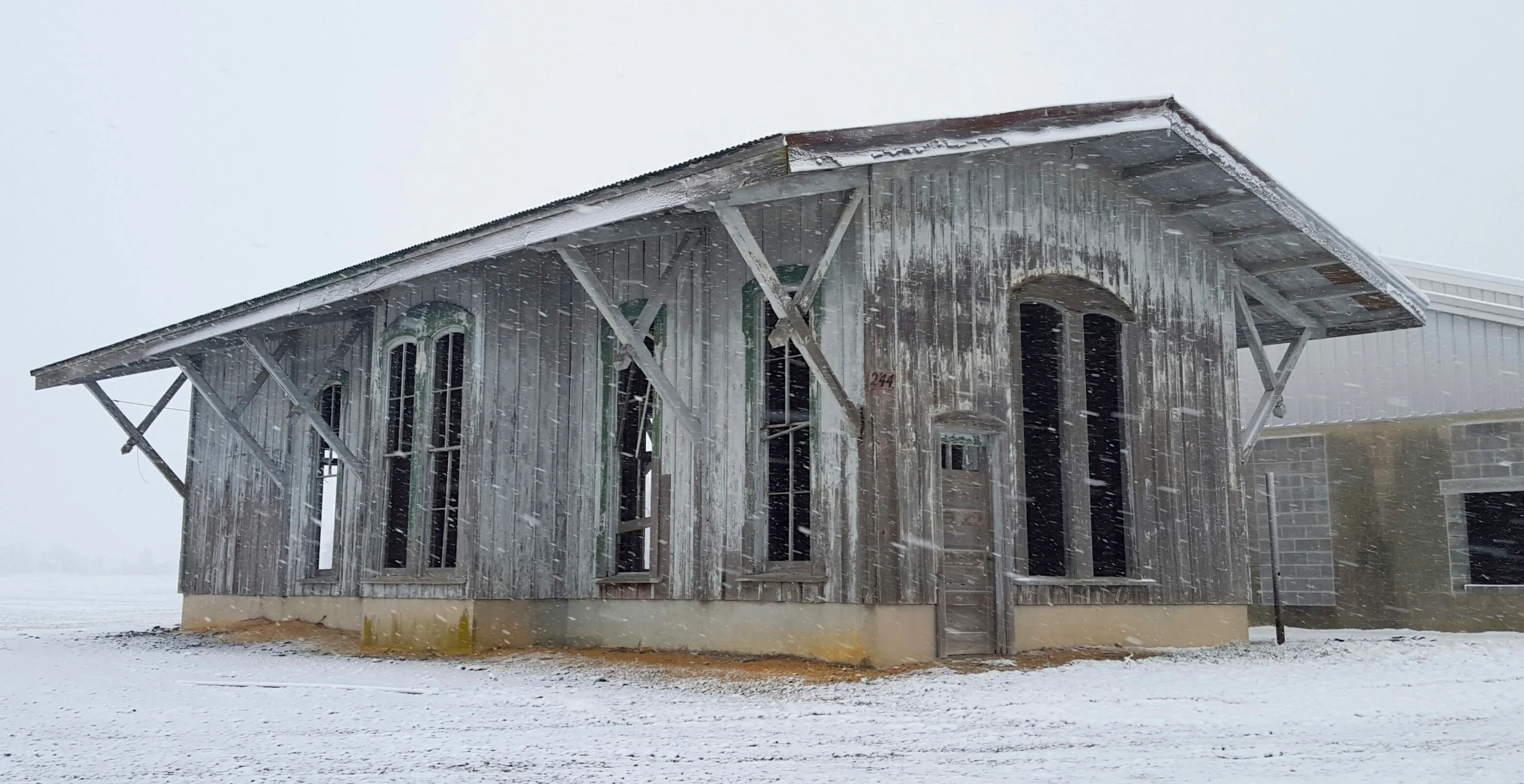Once a train station.