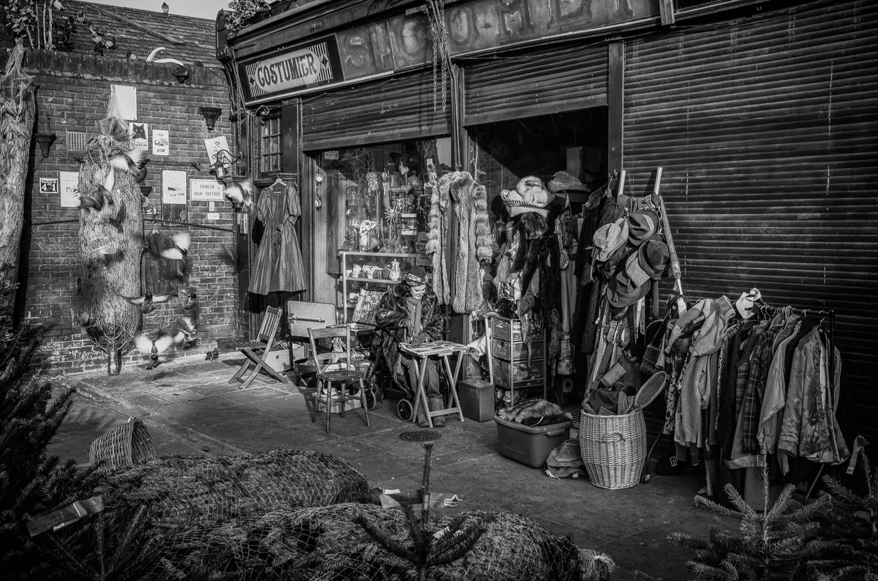 Shopfront out front