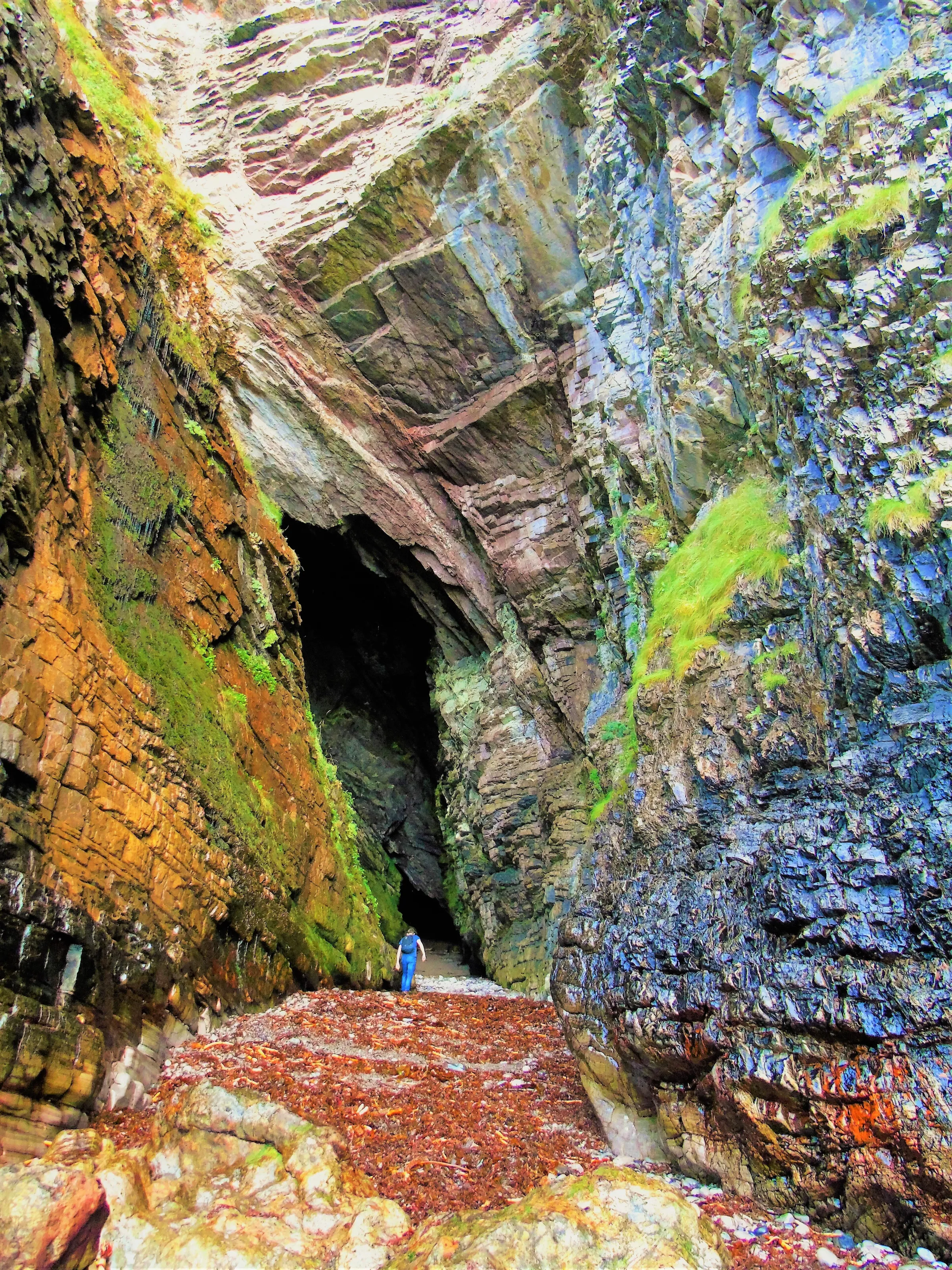 the hidden cave of Scotland