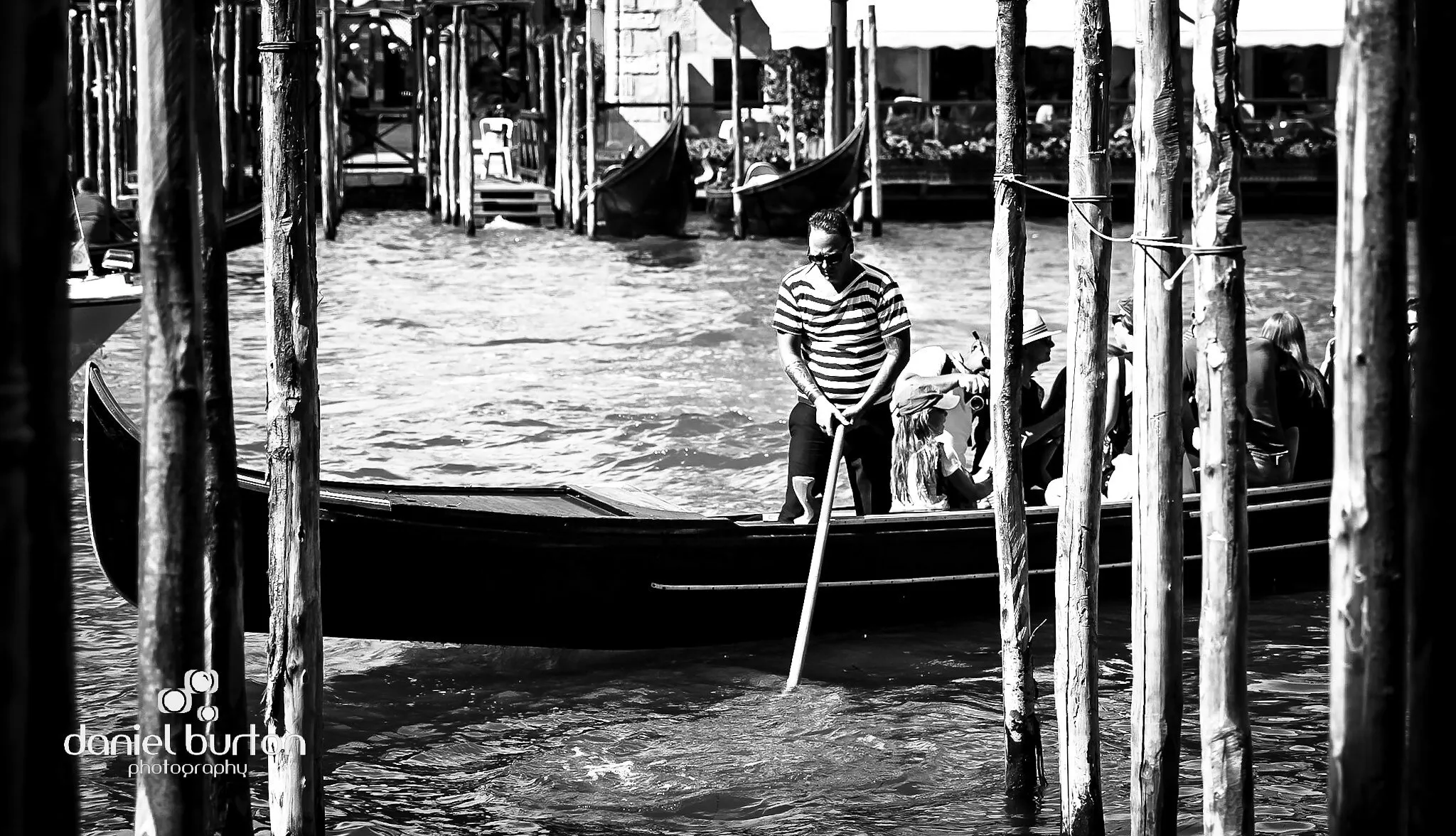 Wood in the water - Venice