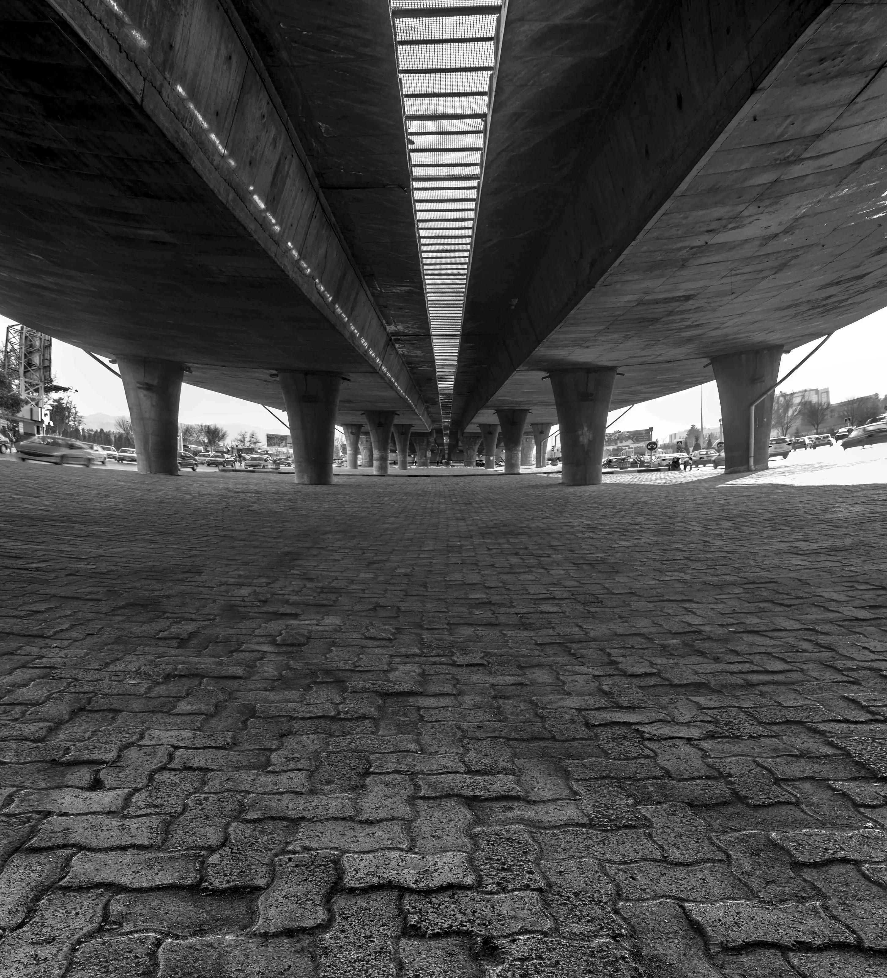 under the bridge