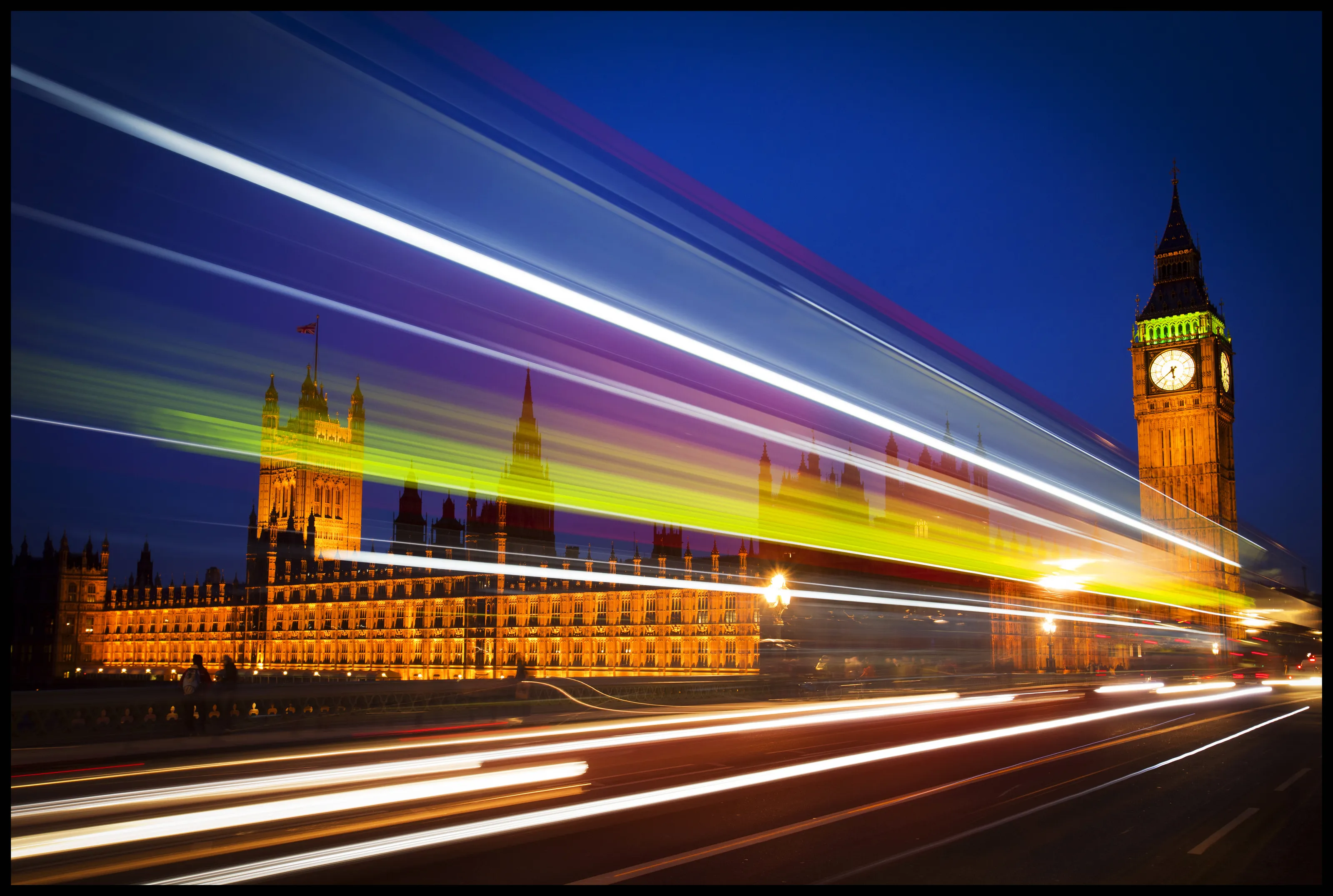 Blur of Traffic, London