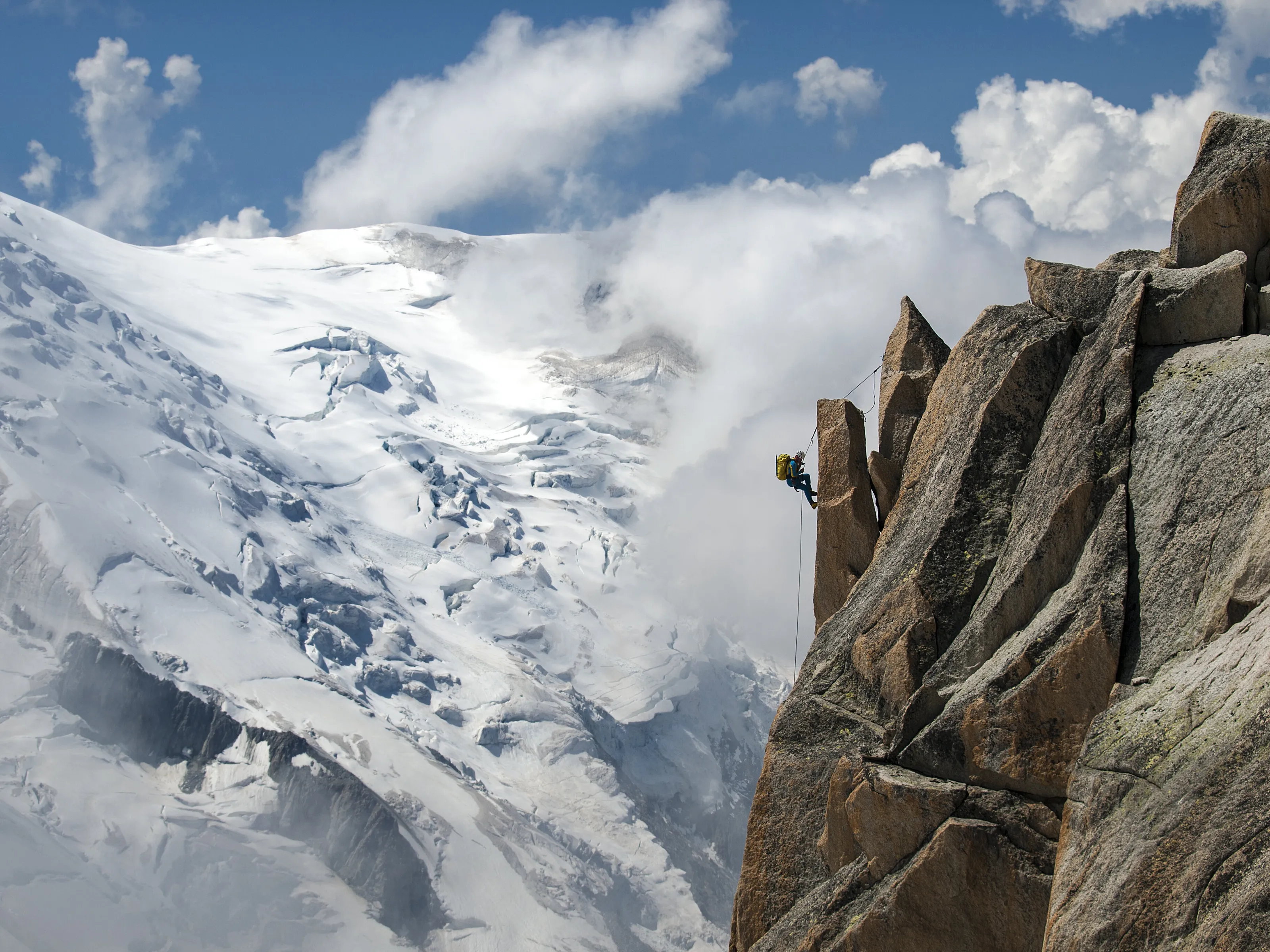 Climbing Mont Blanc