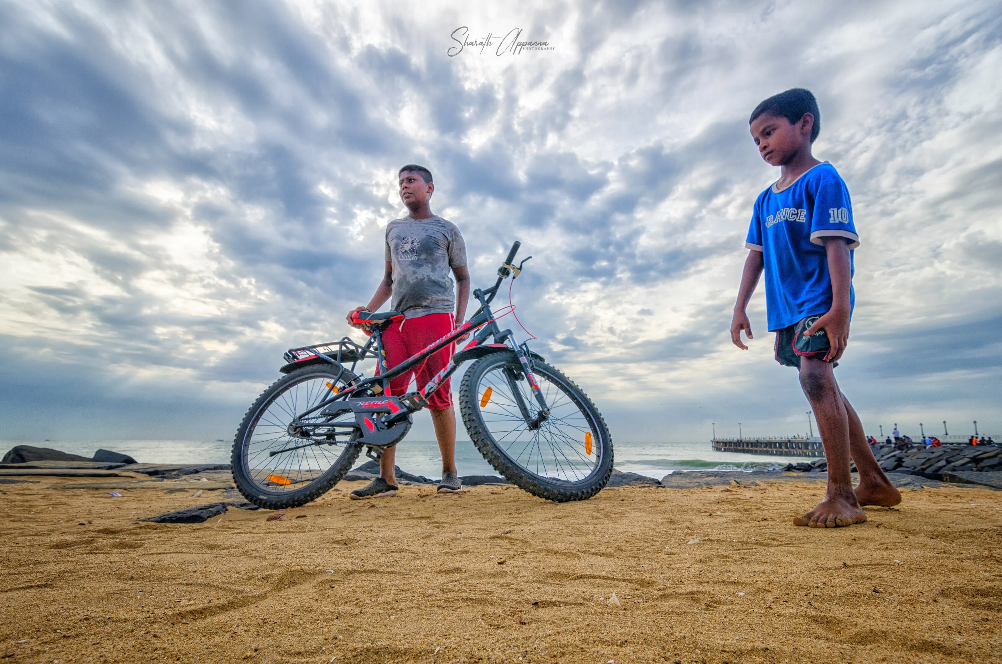 Streets along the beach