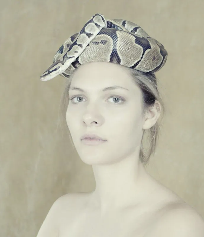 Portrait with Snake