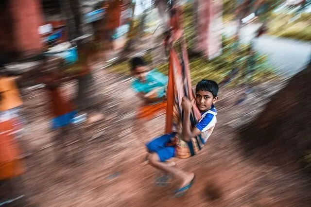 swings in motion #panning #motion #india