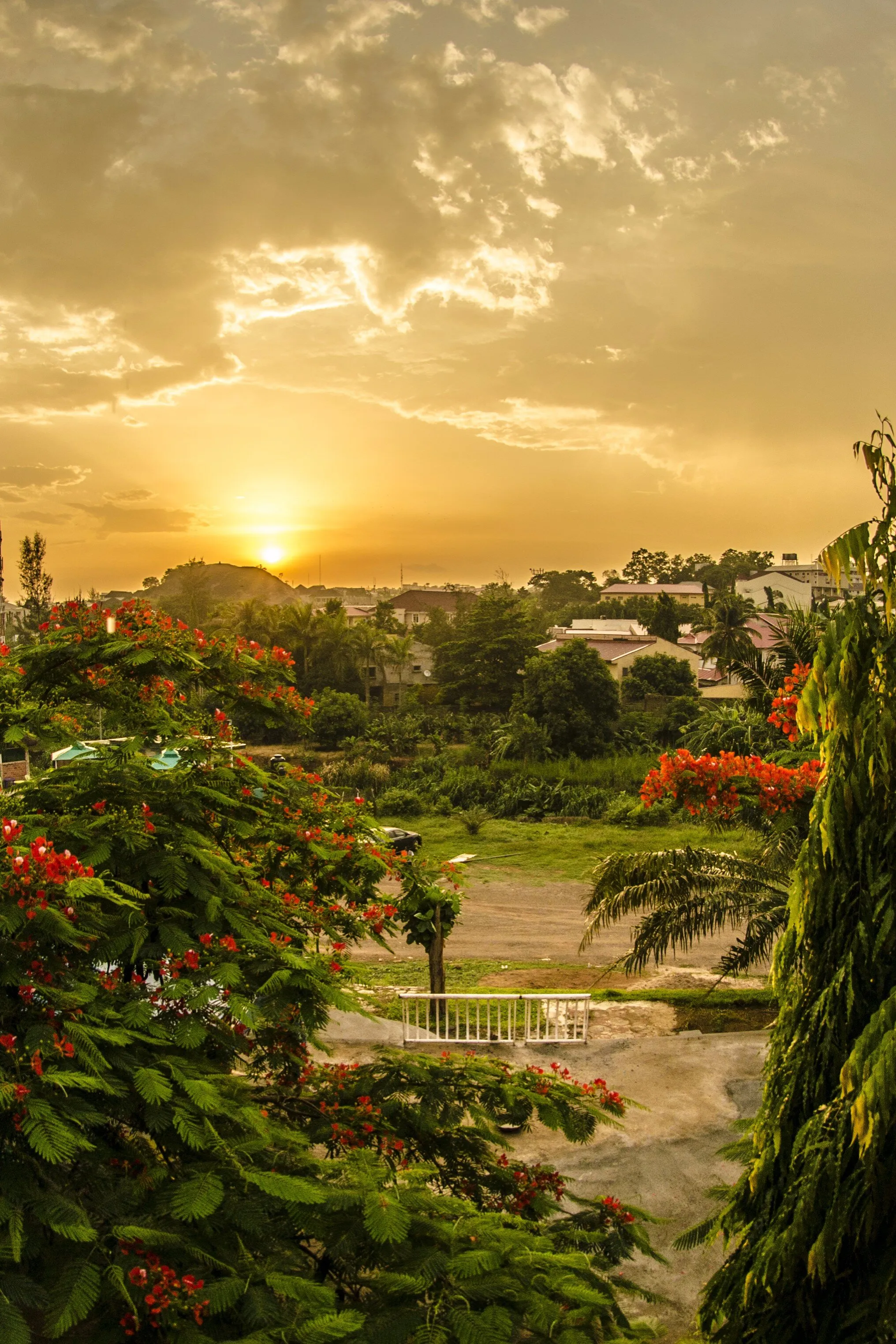 Sunset in the Capital city of Abuja