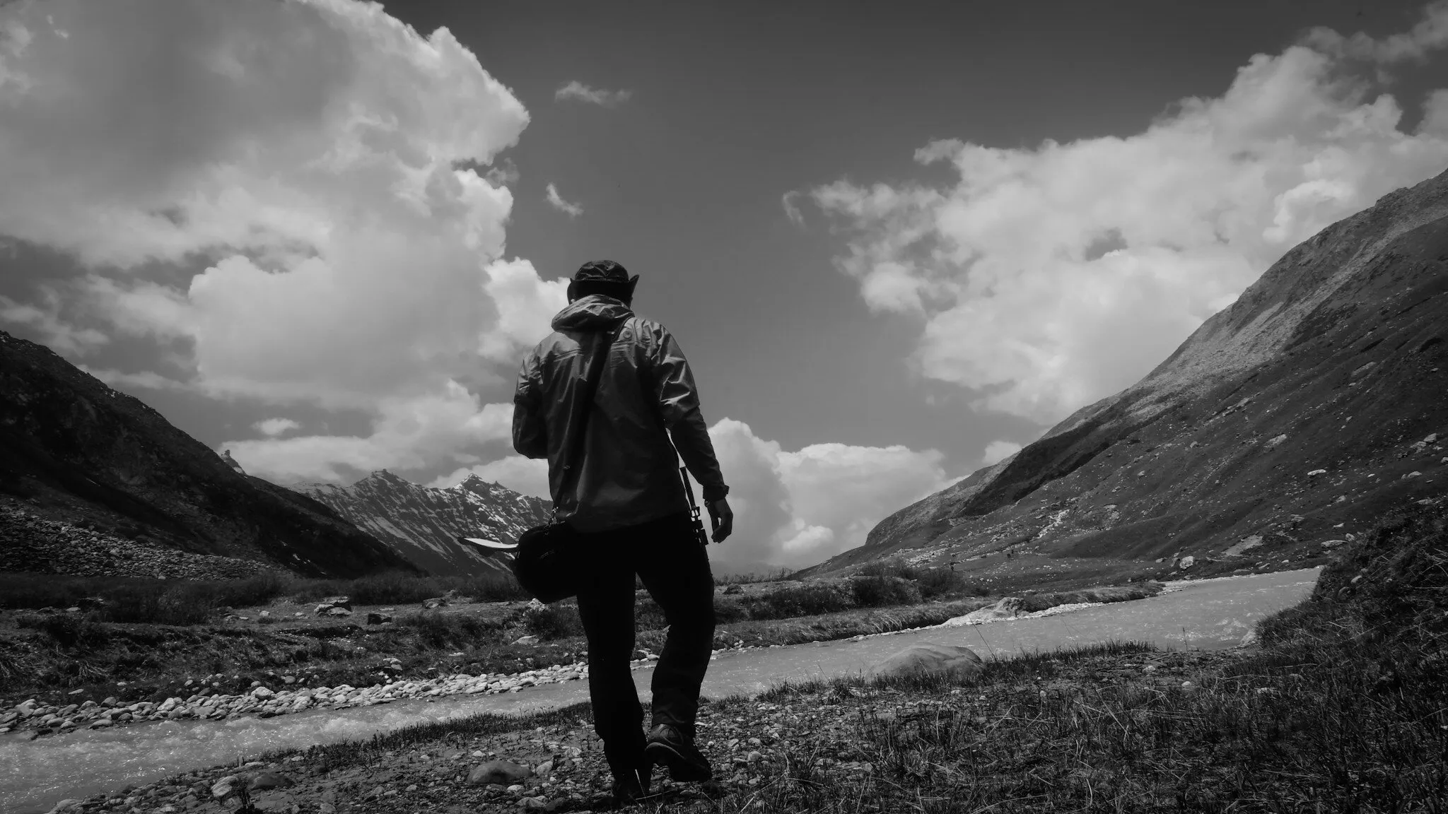 Alone in the valley