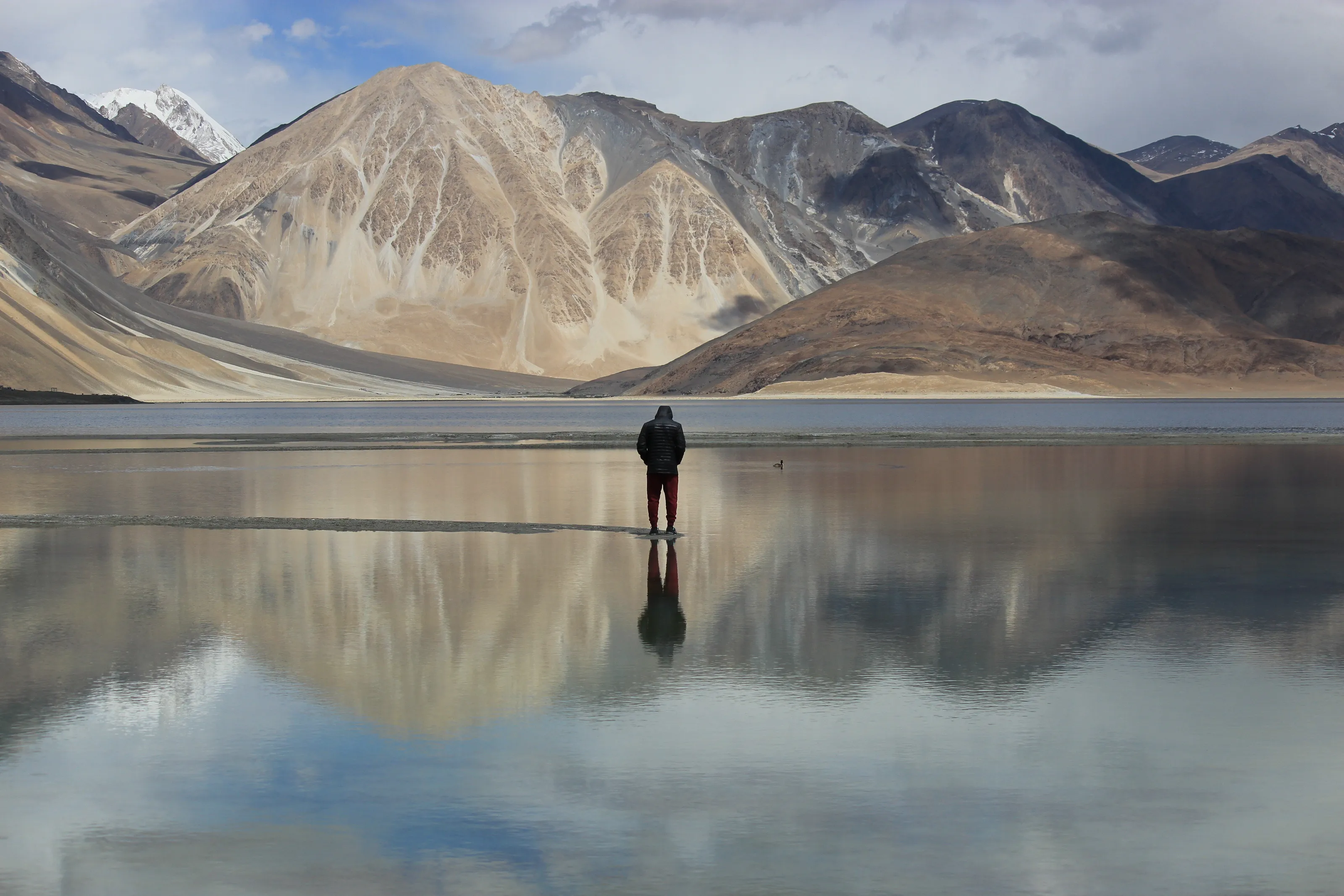 The reflection at a lake