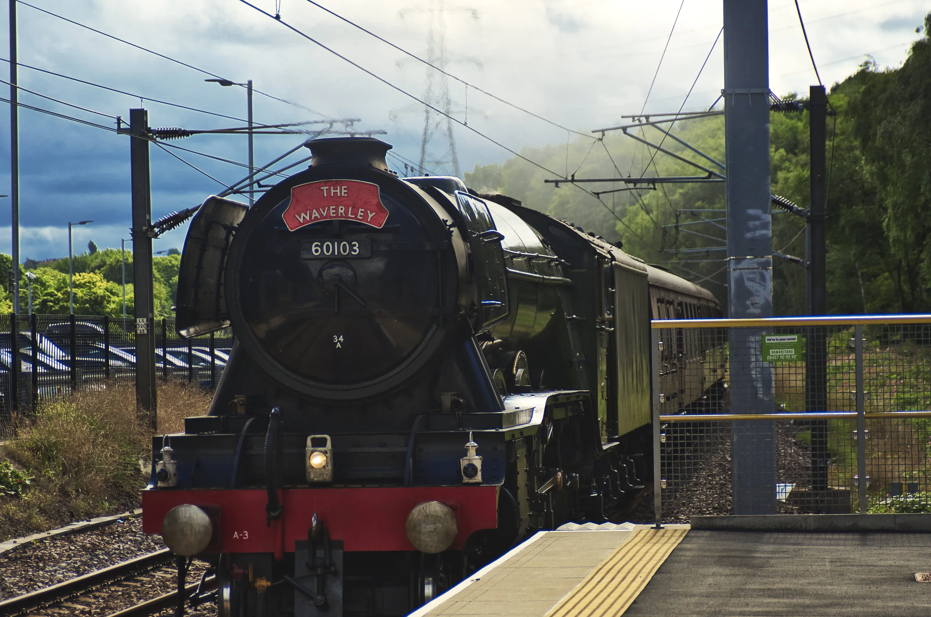 Flying Scotsman at Leeds
