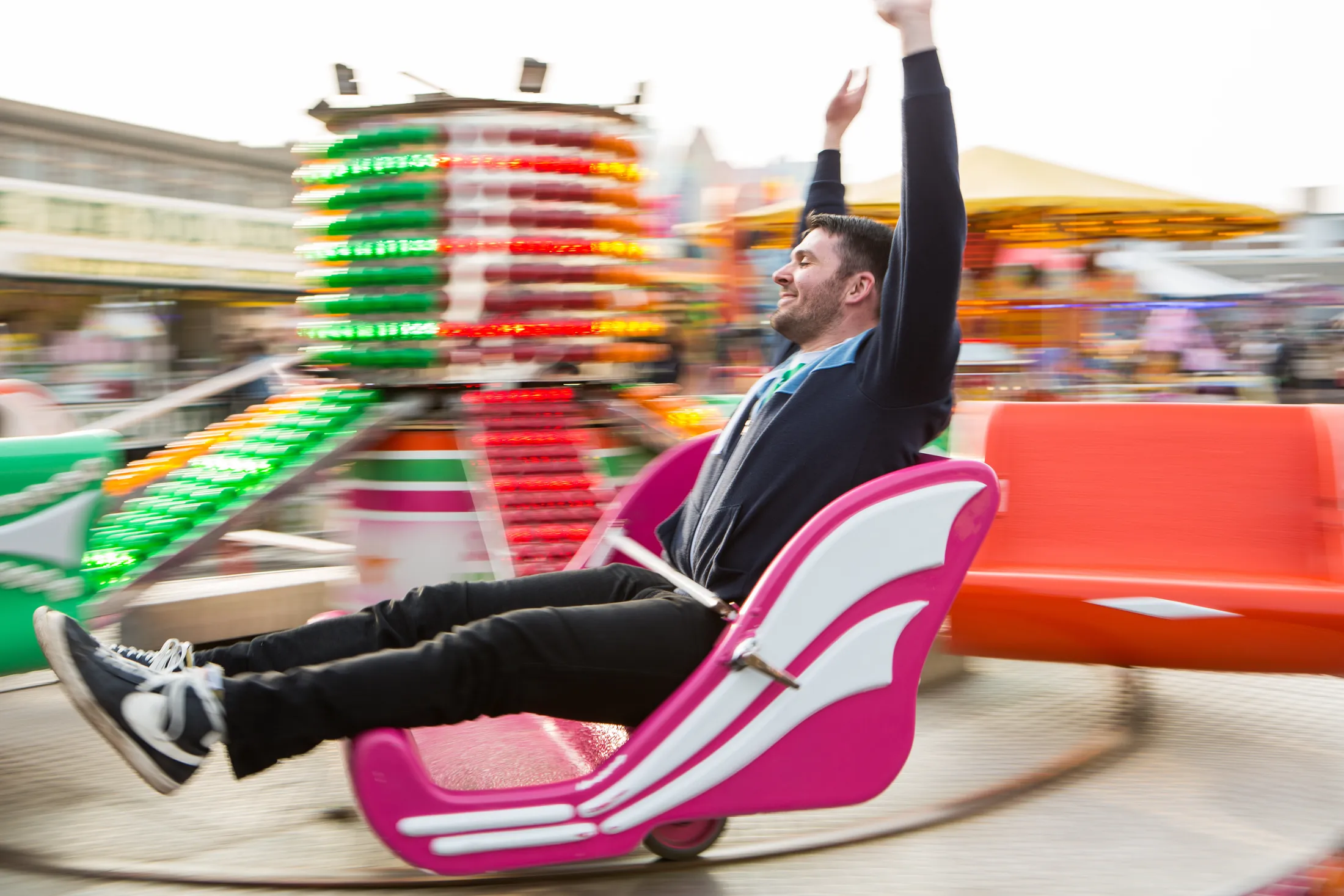 Scream if you want to go faster!
