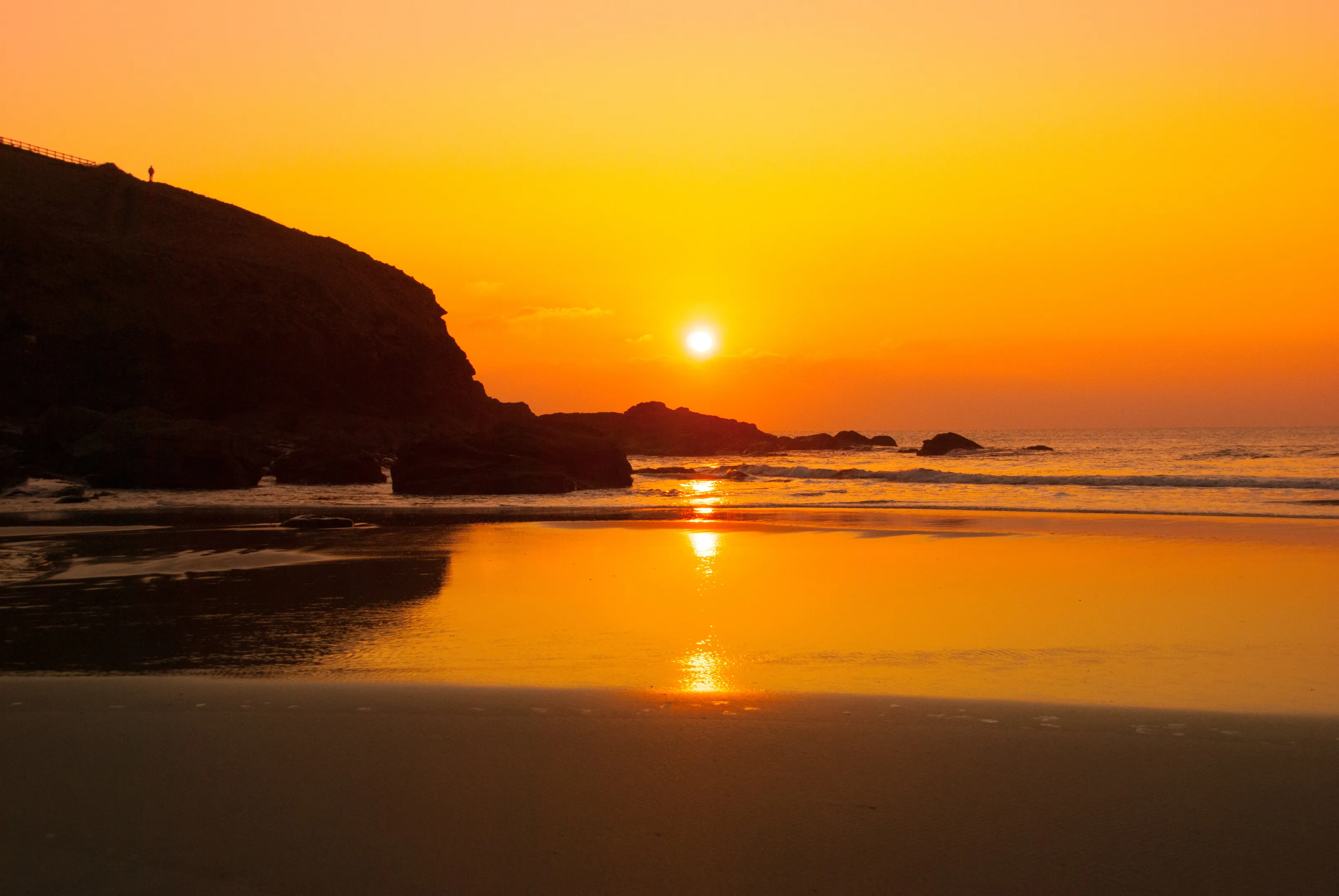 Poldhu sunset