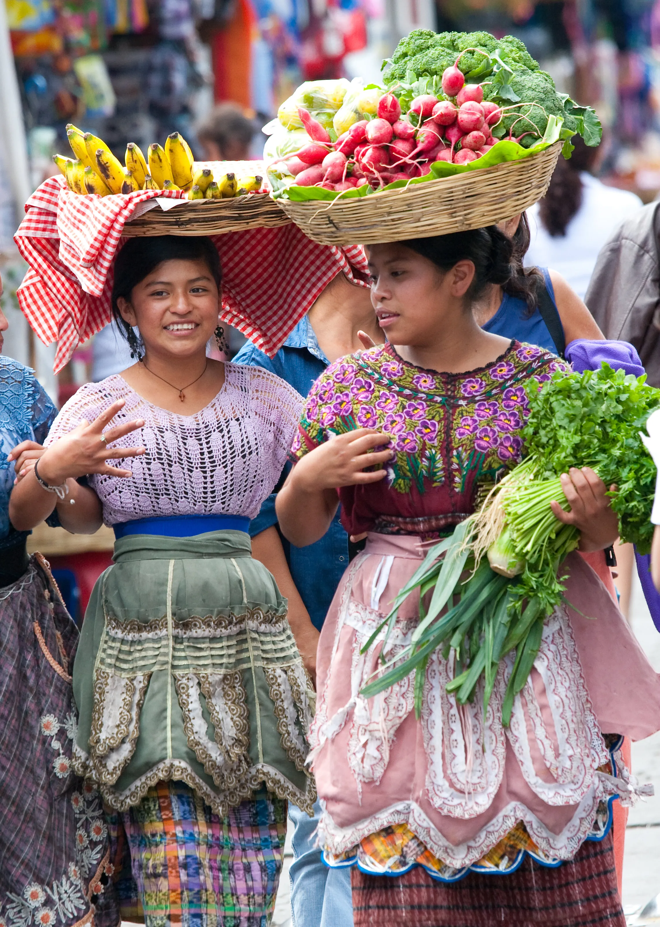 Mayan Market Sellers