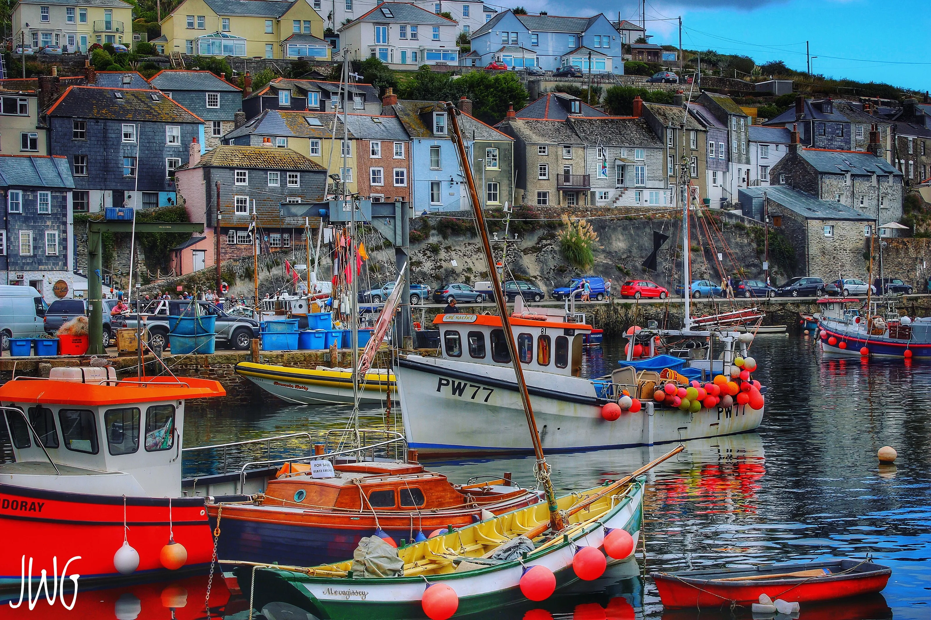 Mevagissey Harbour - Cornwall
