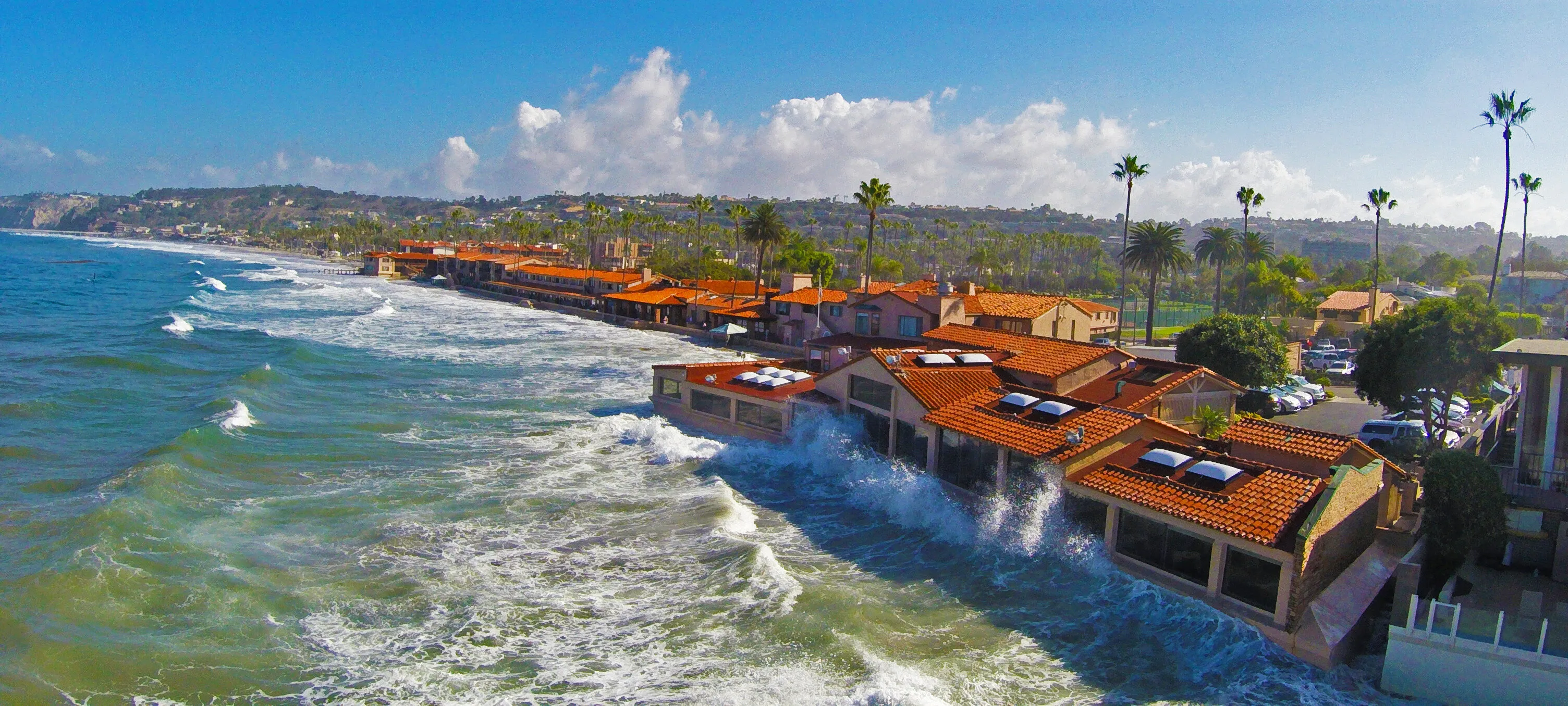high tide
