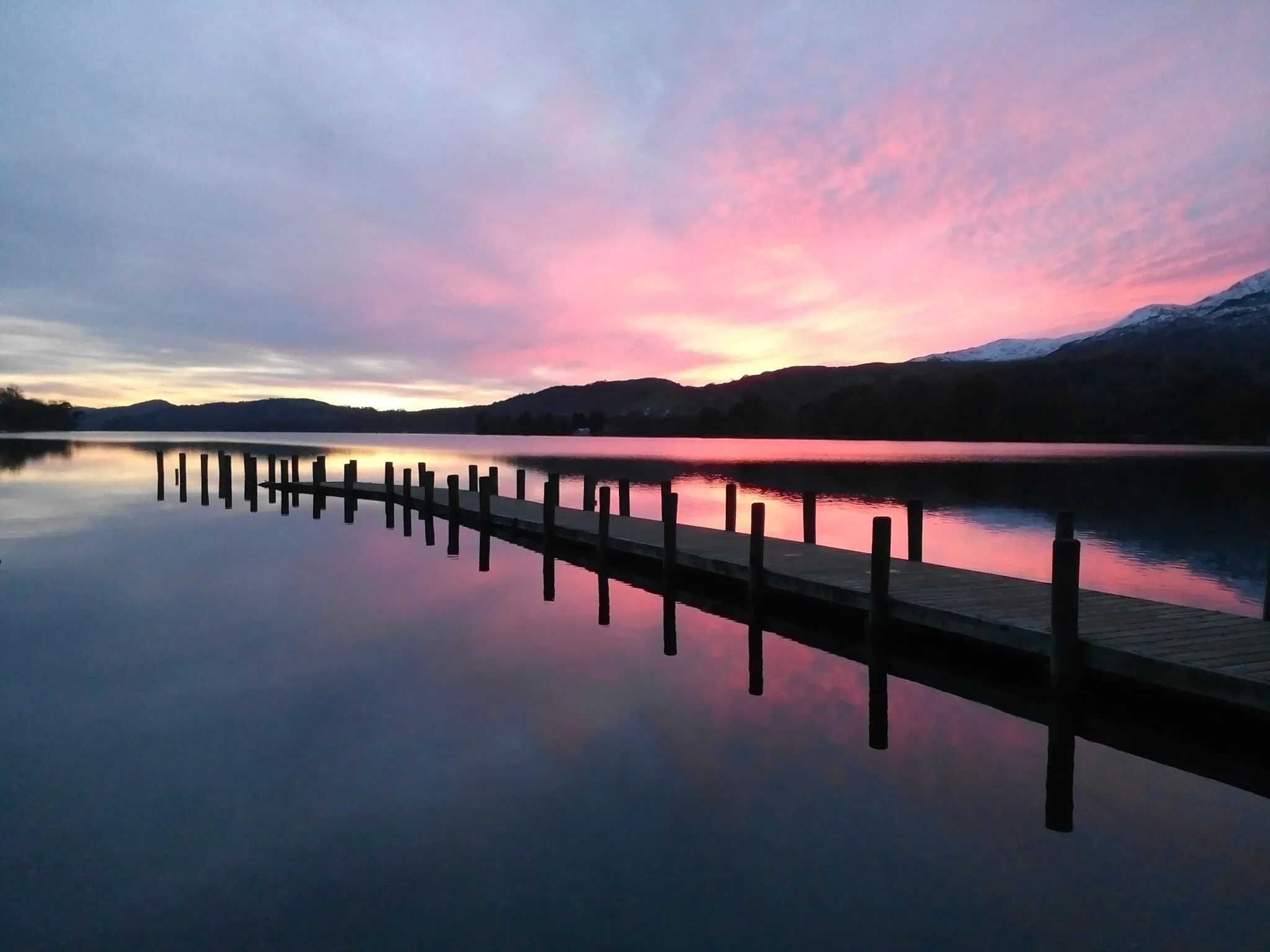 Sunset In Coniston