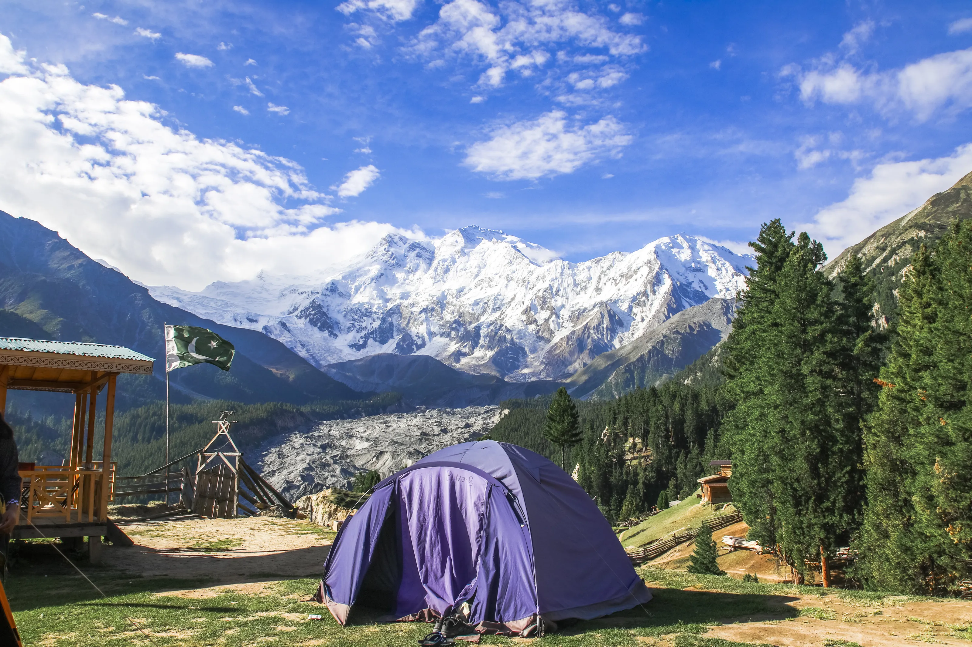 Camping in Fairy Meadows, Mt. Nanga Parbat