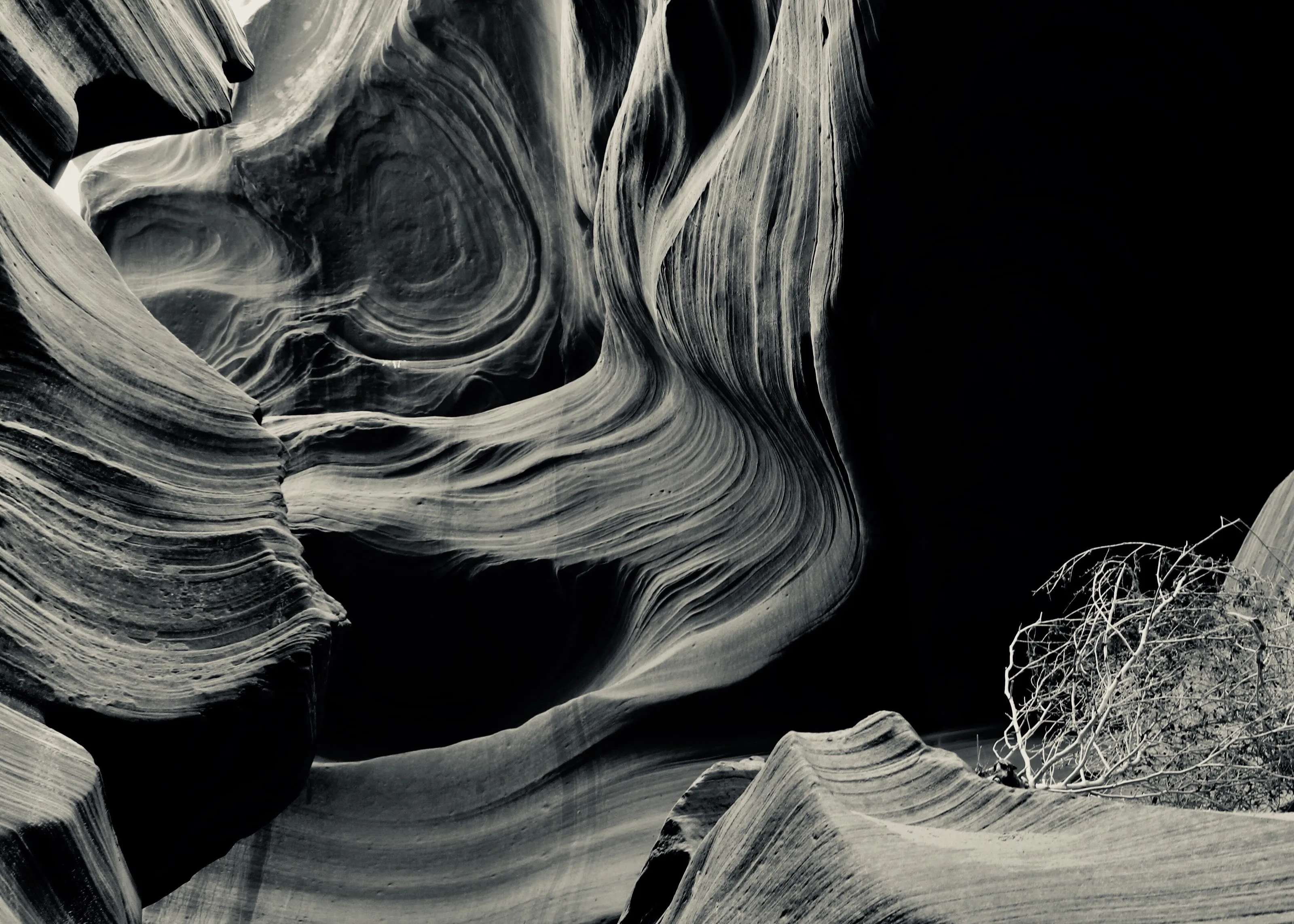 Abstract canyon