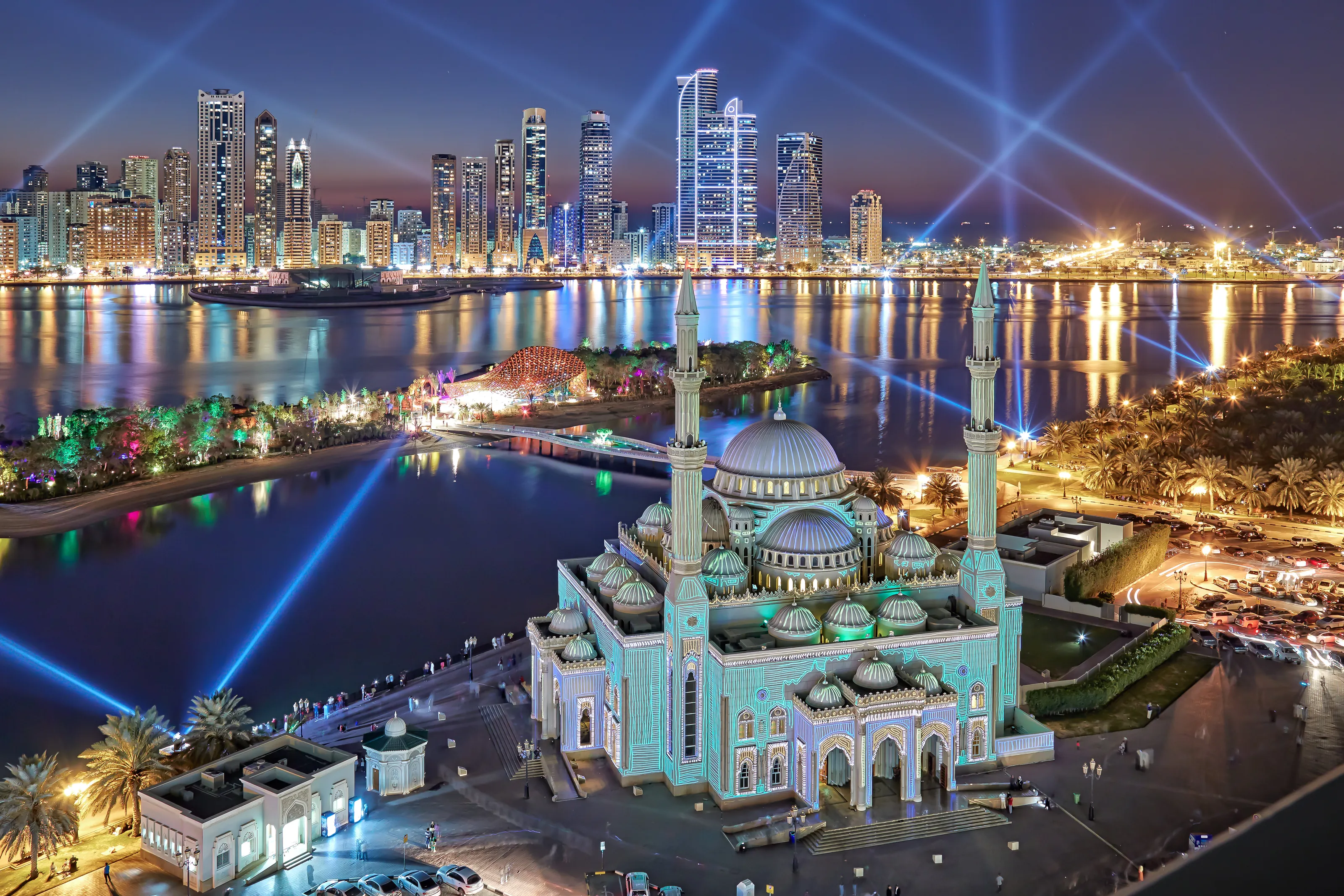 Al Noor Mosque -Sharjah - United Arab Emirates
