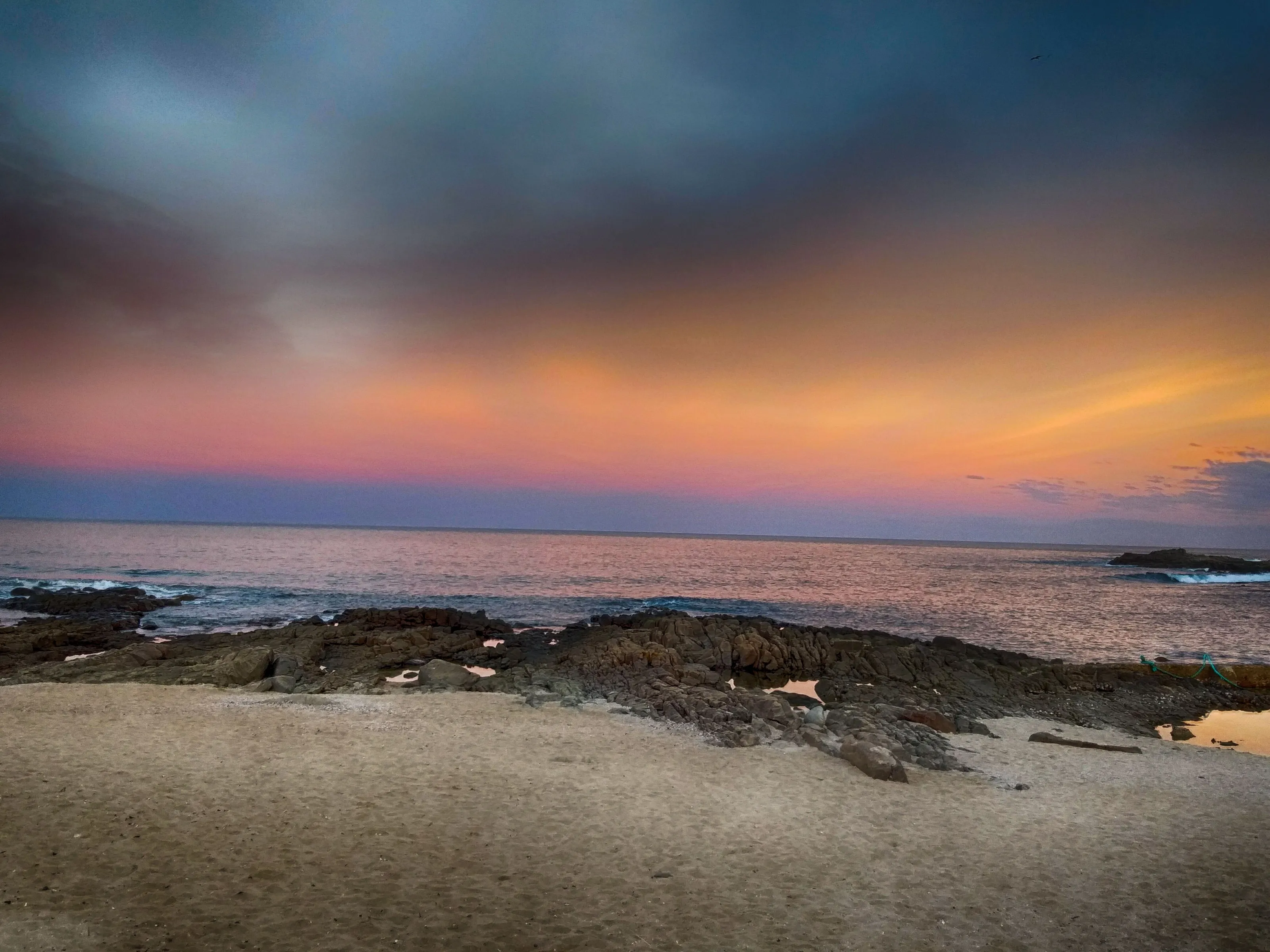 Sunset on Calm Seas