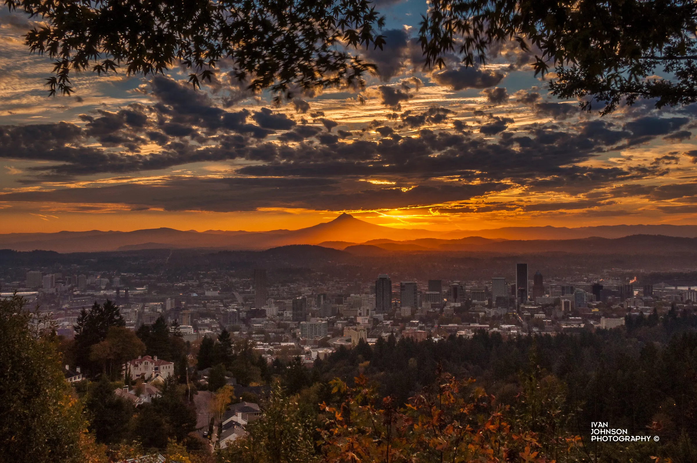 Sunrise on the mountain