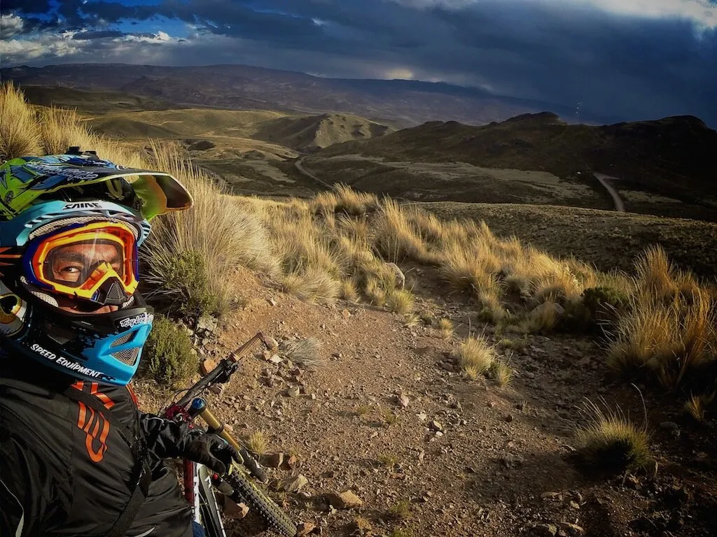 My mountains, my bike, my life.