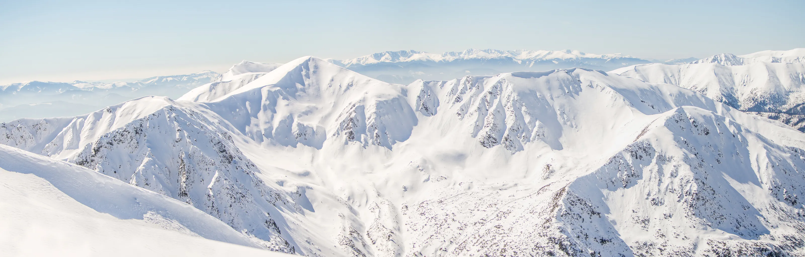 Panorama Tatras mountains