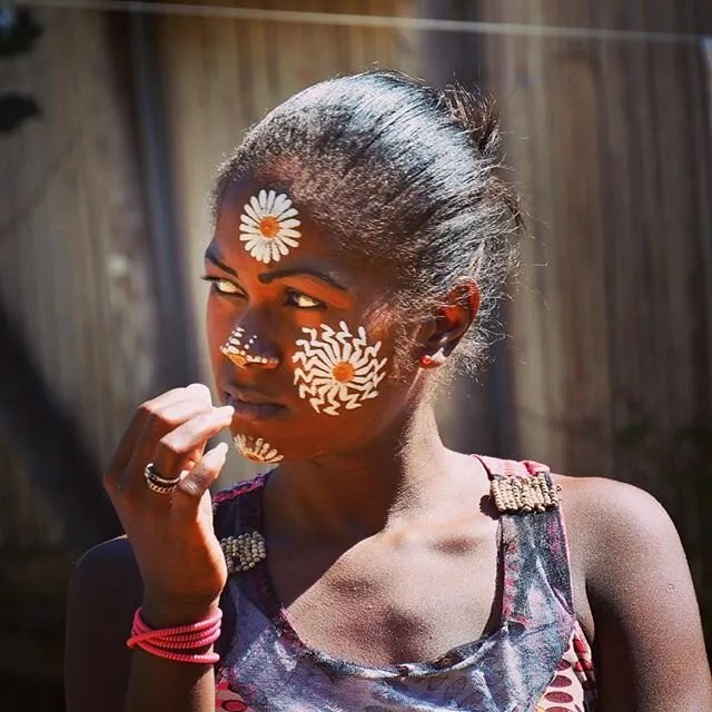Beautiful girl in Madagascar