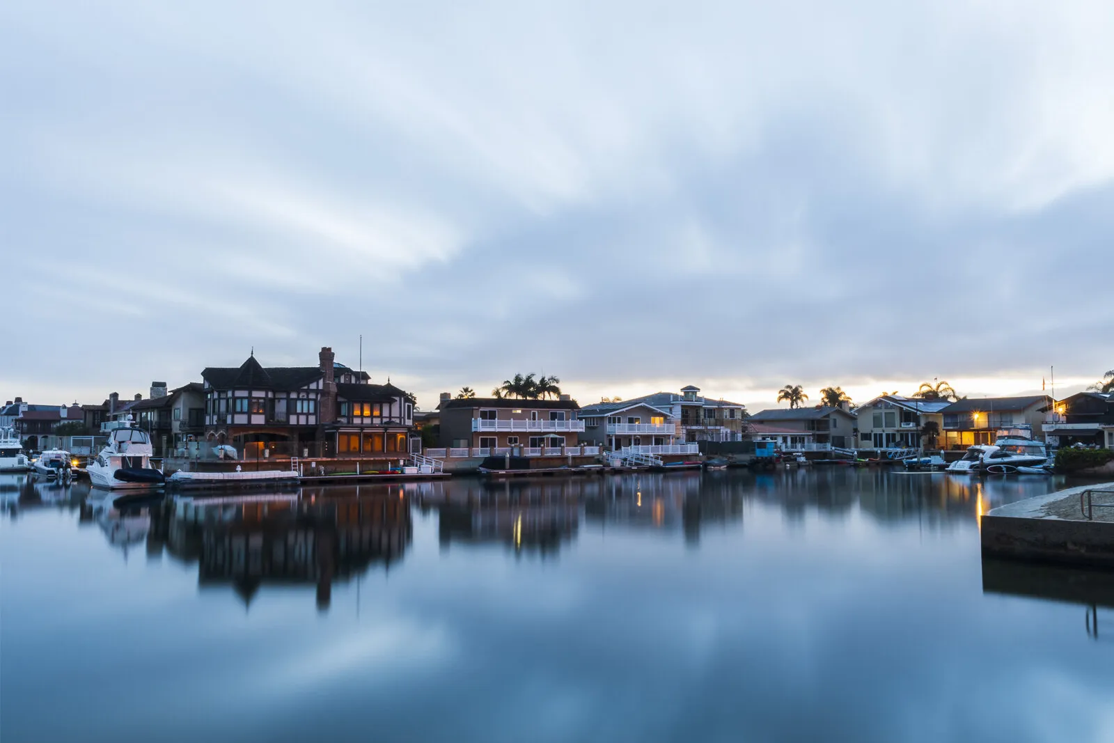Huntington Beach Harbor Sunrise