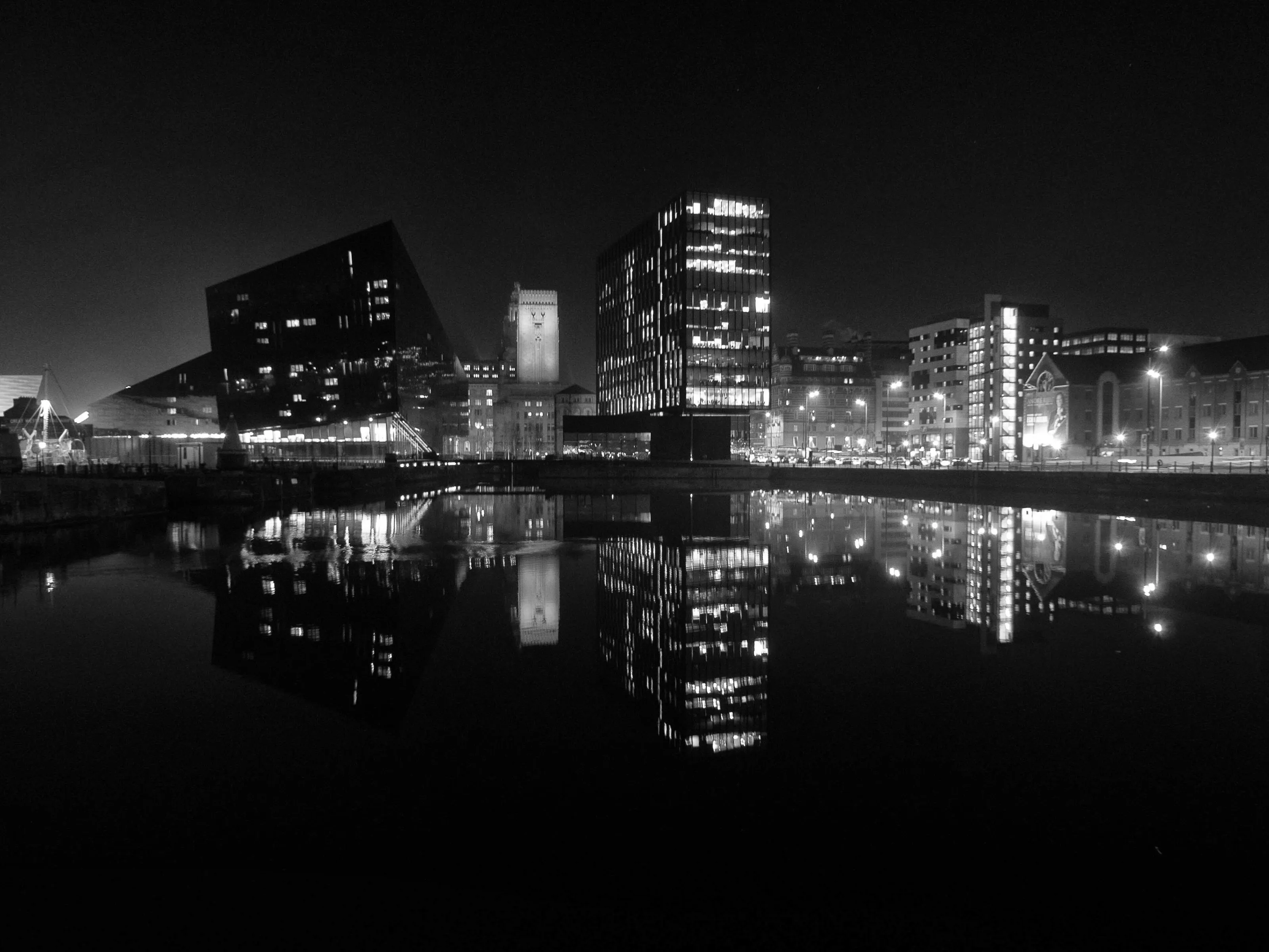 Canning Dock by Night