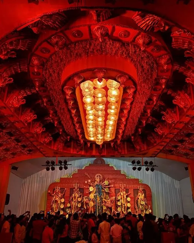 Celebrating Durga Pujo in the vibrant city of Delhi