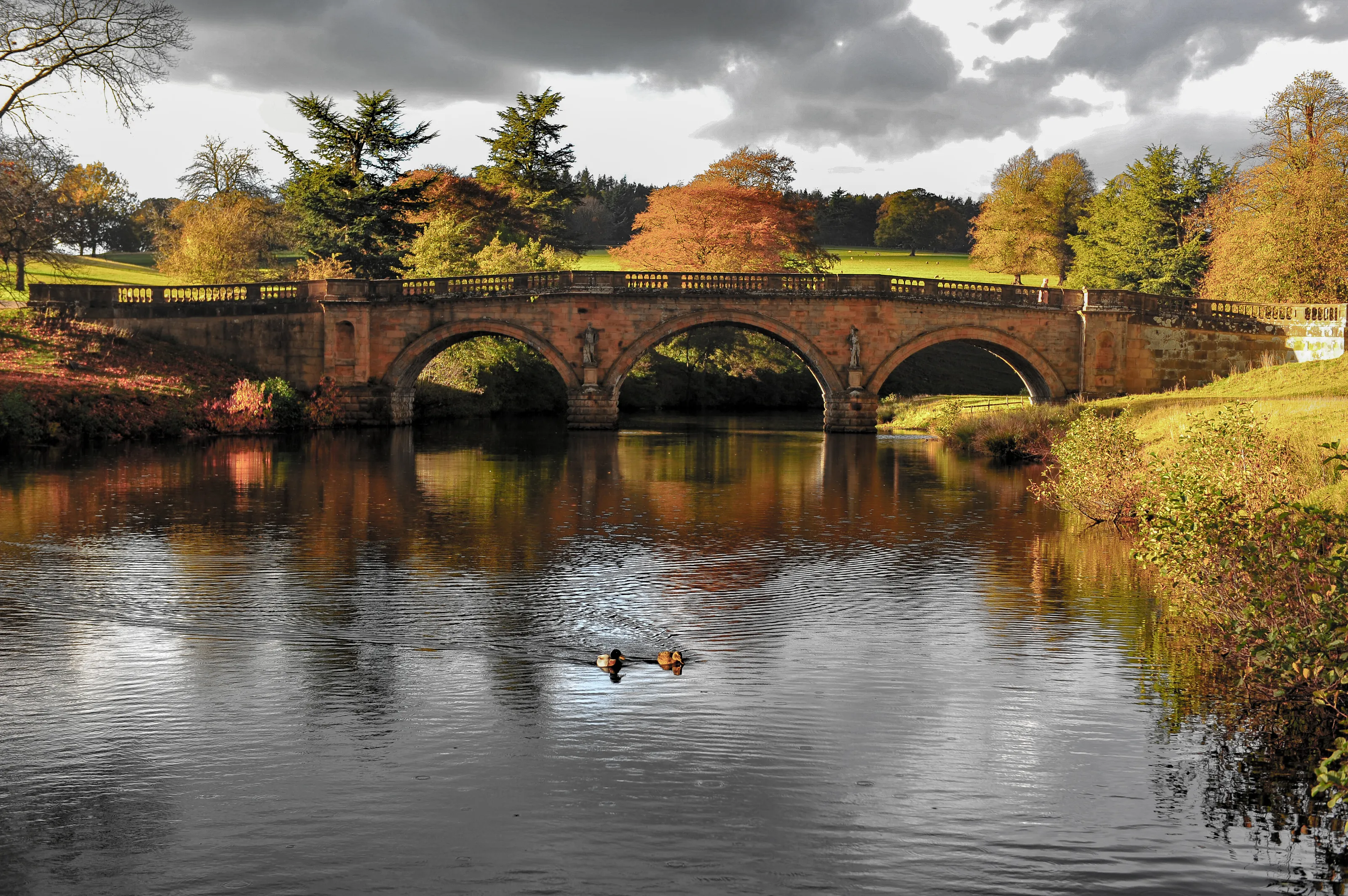 Chatsworth House River Bridge