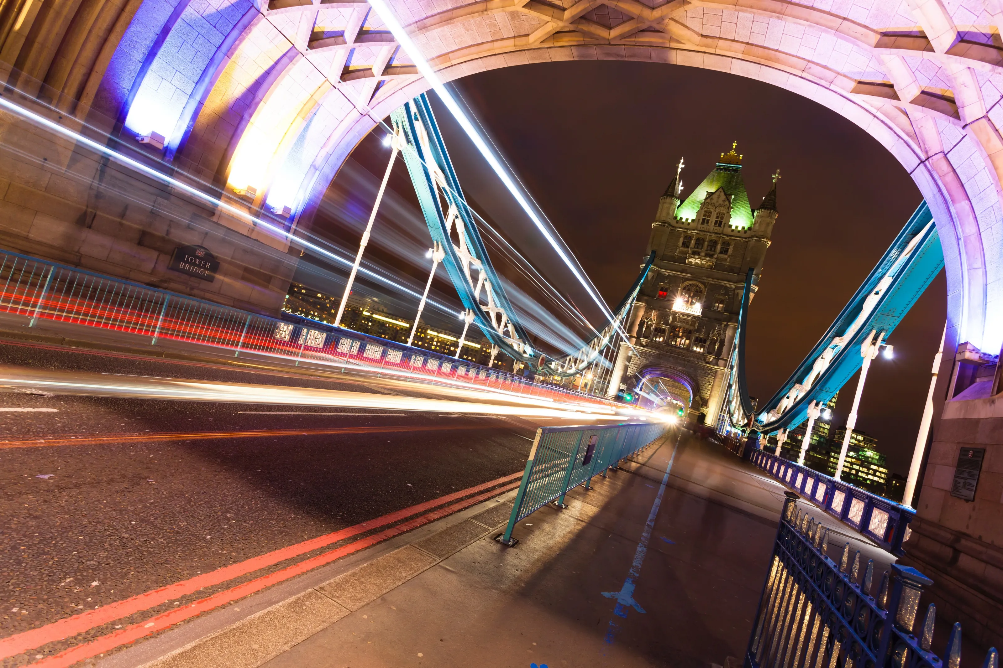 Tower Bridge Traffic Trails