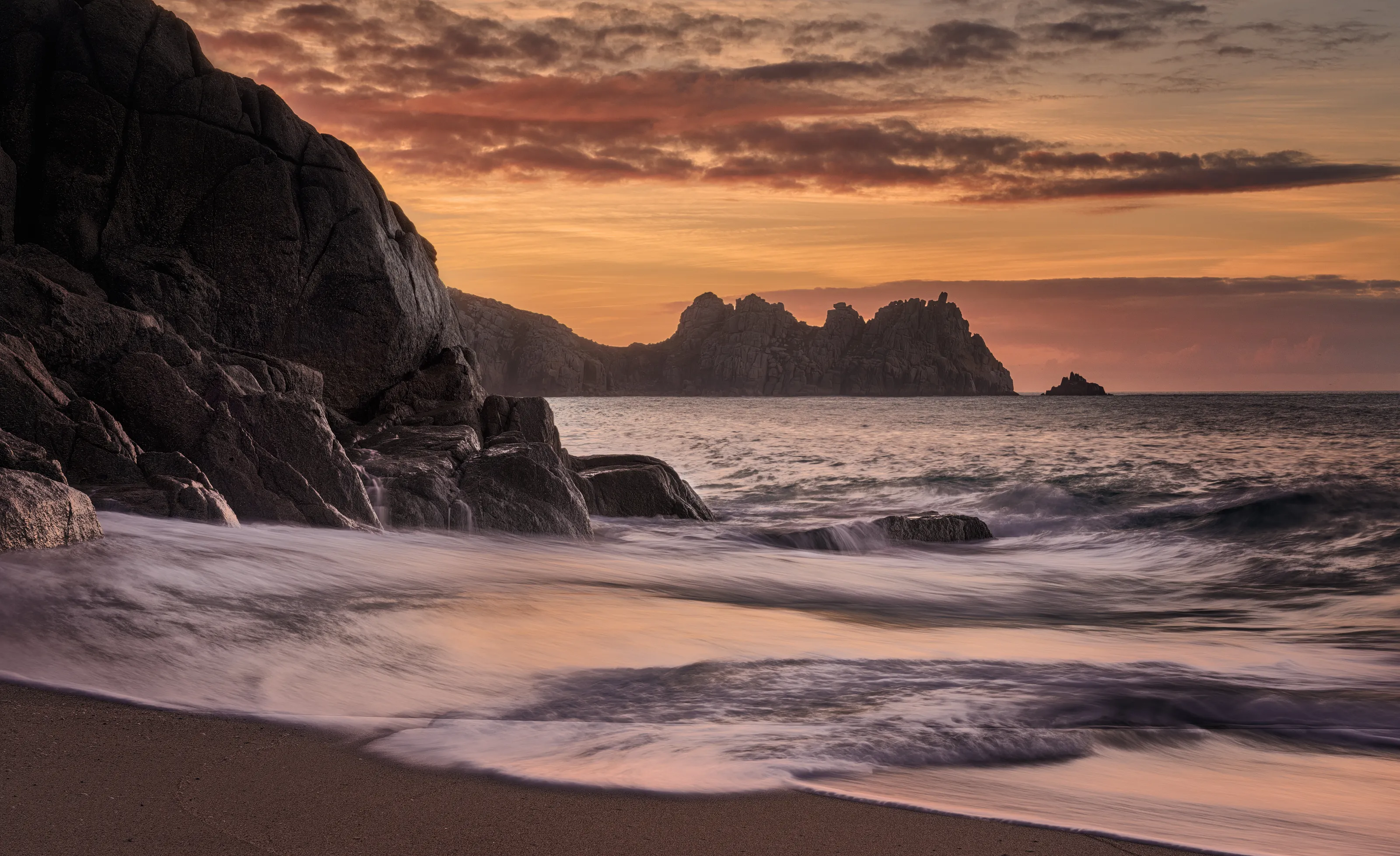 Dawn at Porthcurno