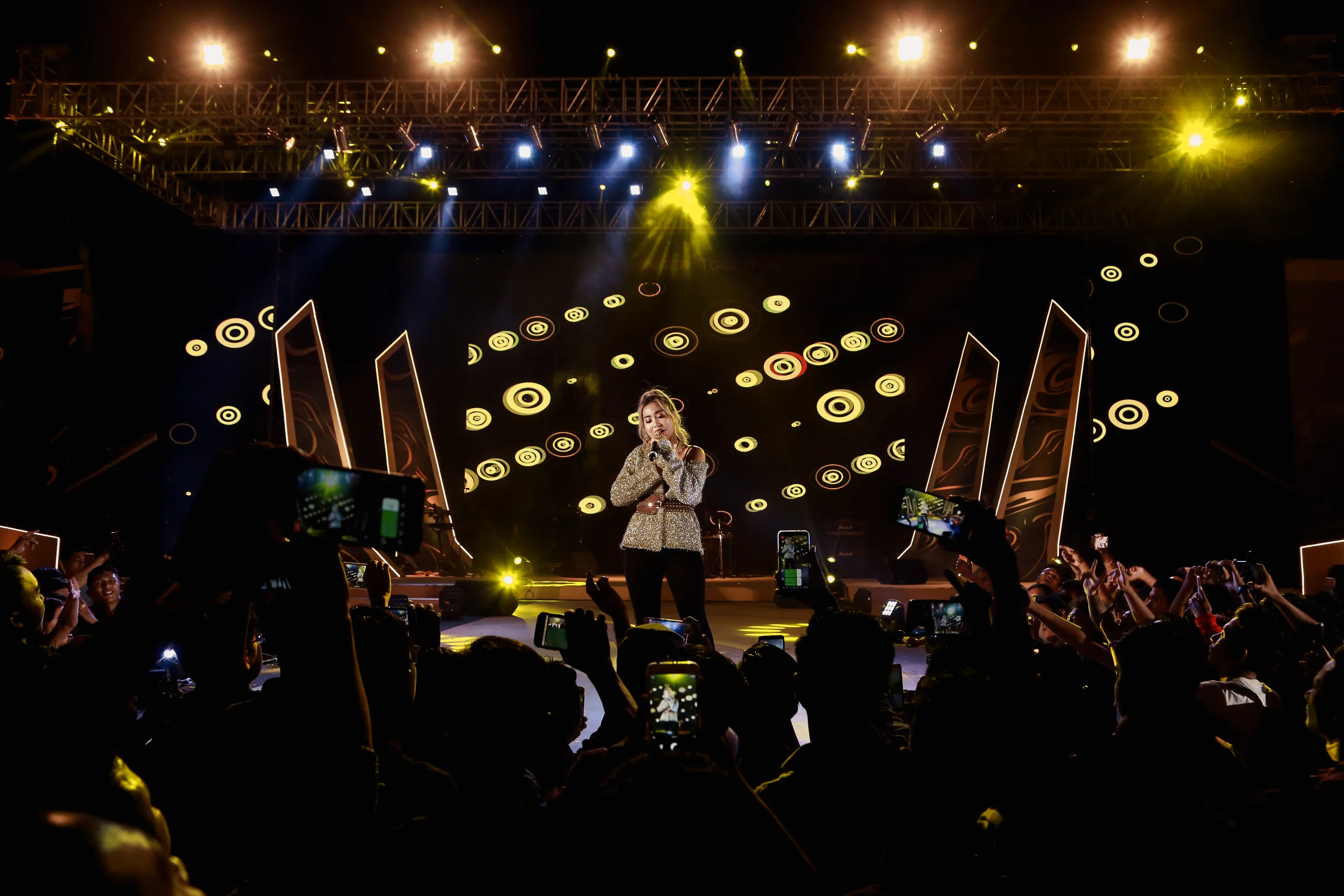 Live with music