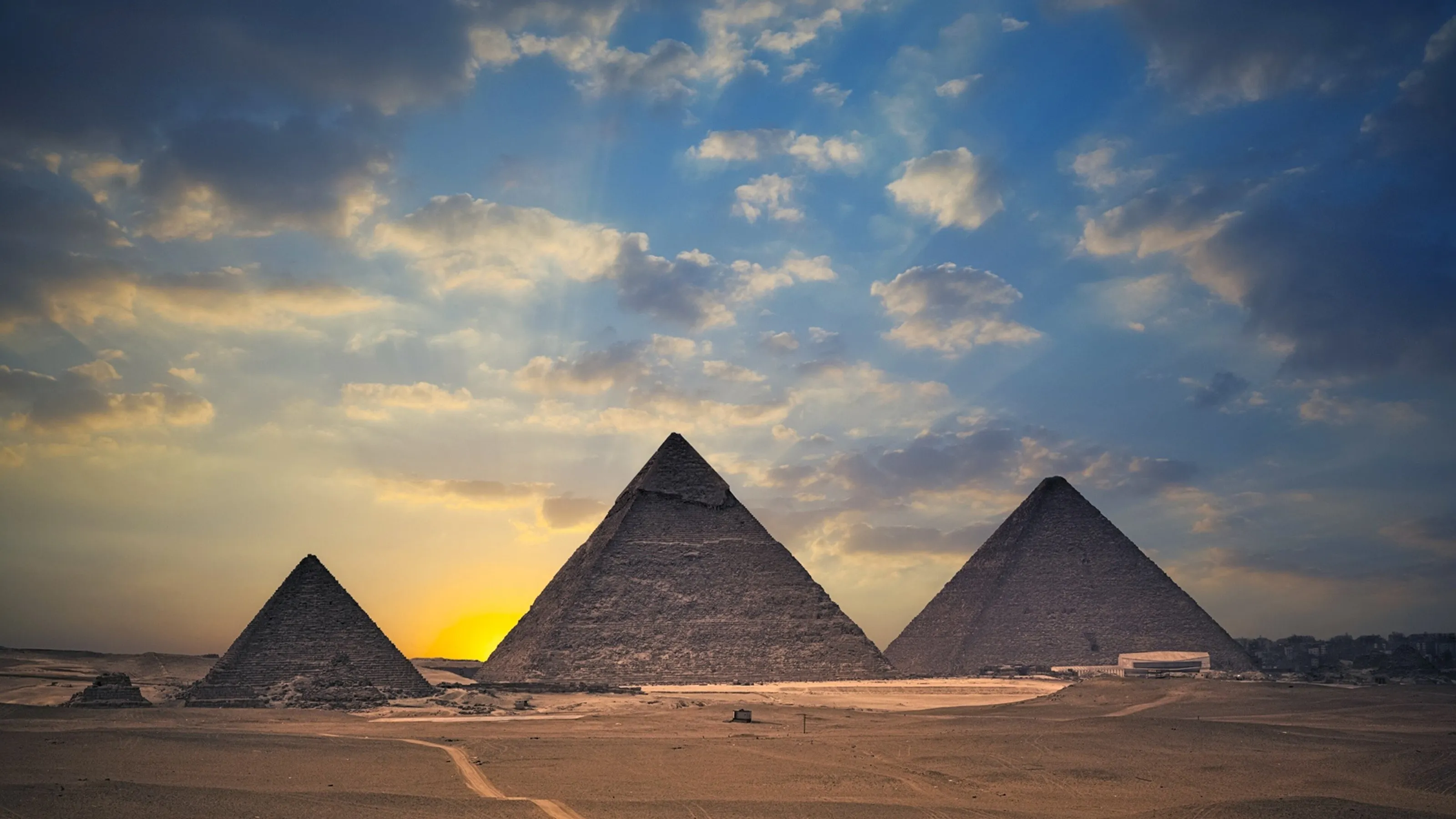 Photo of the Egyptian Pyramids