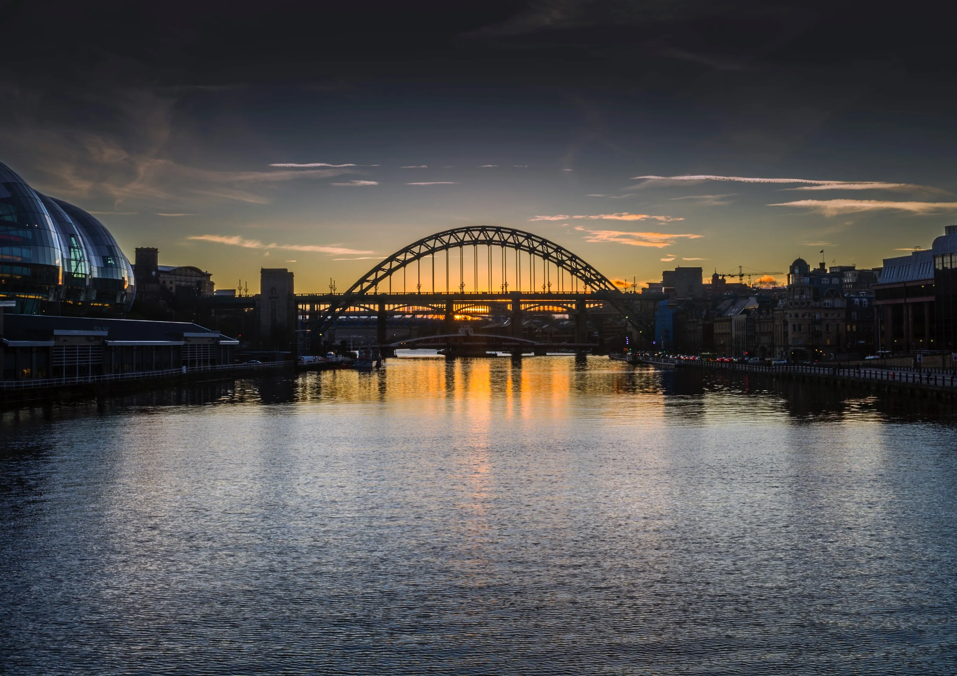 Tyne Bridges Sunset