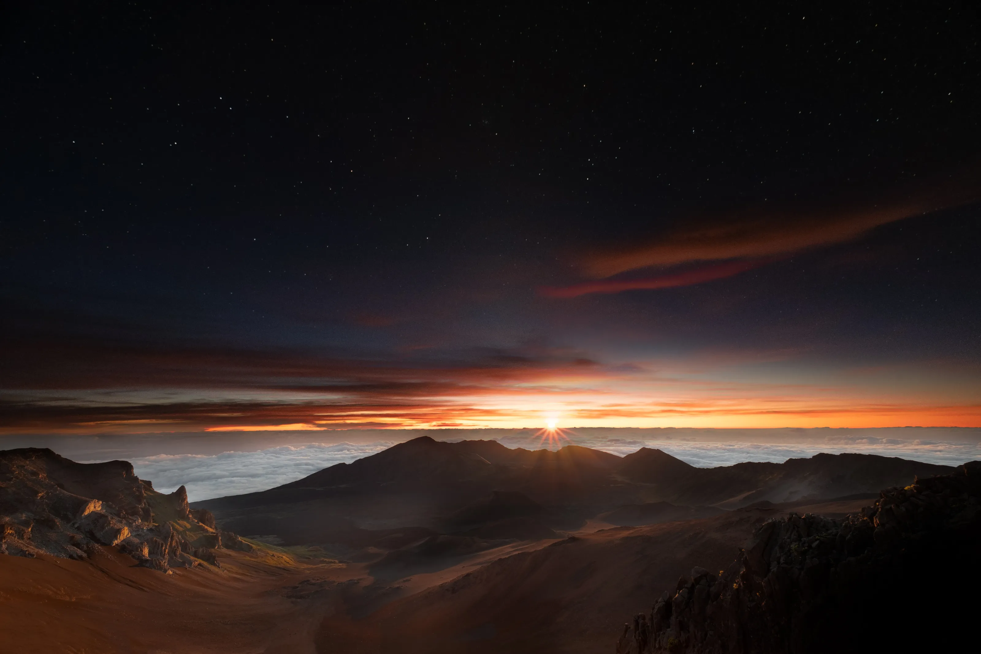 Sunrise at 10000ft