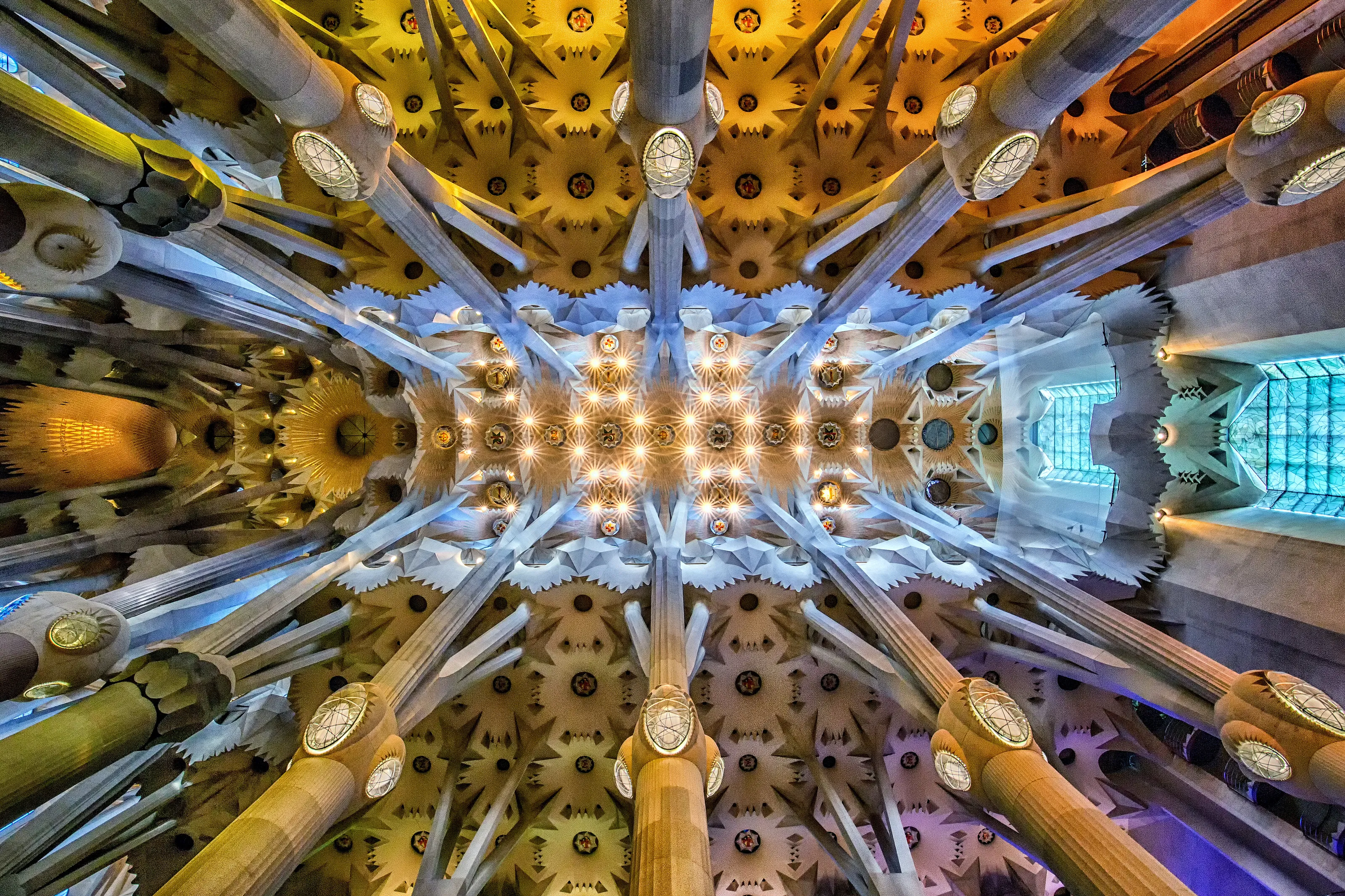 Gaudis ceiling