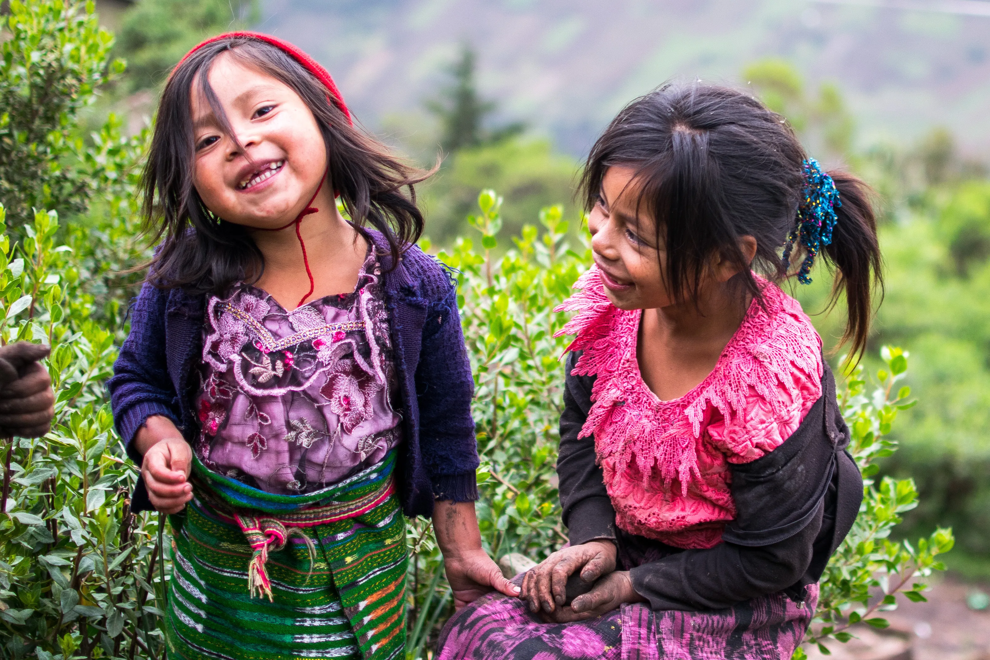 Guatemalan sisters