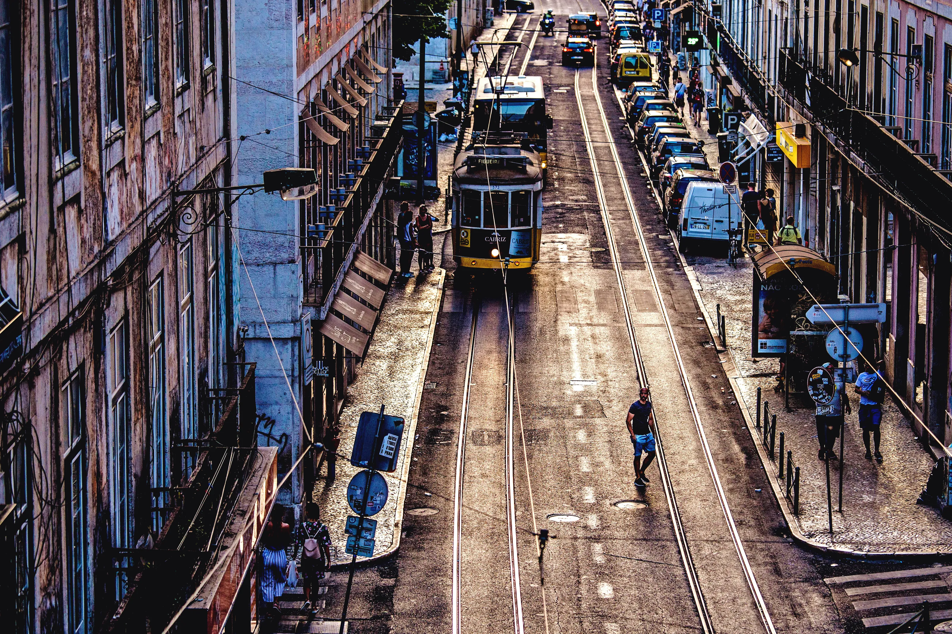 Tram in Lisbon