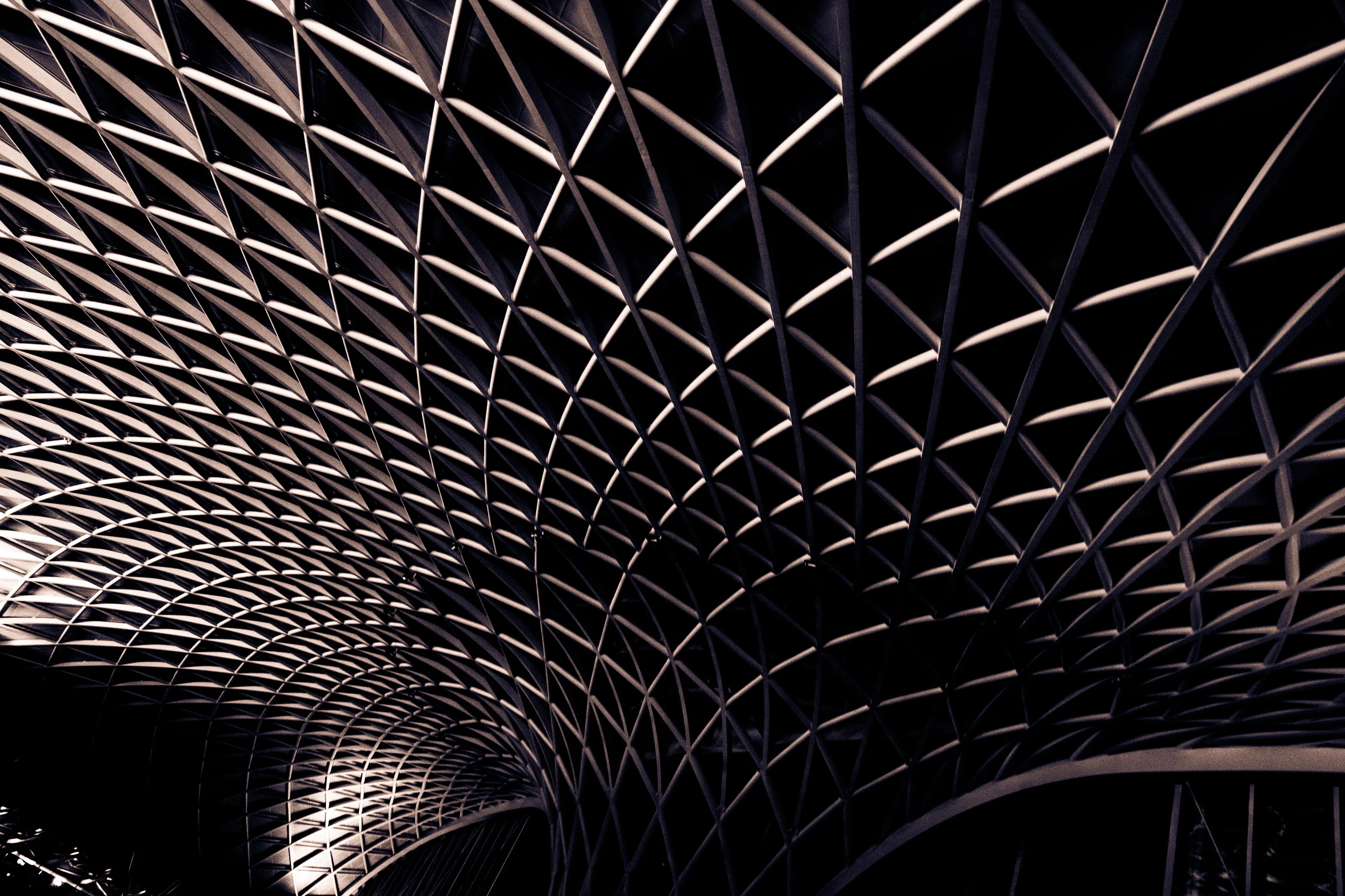 London Kings Cross Abstract