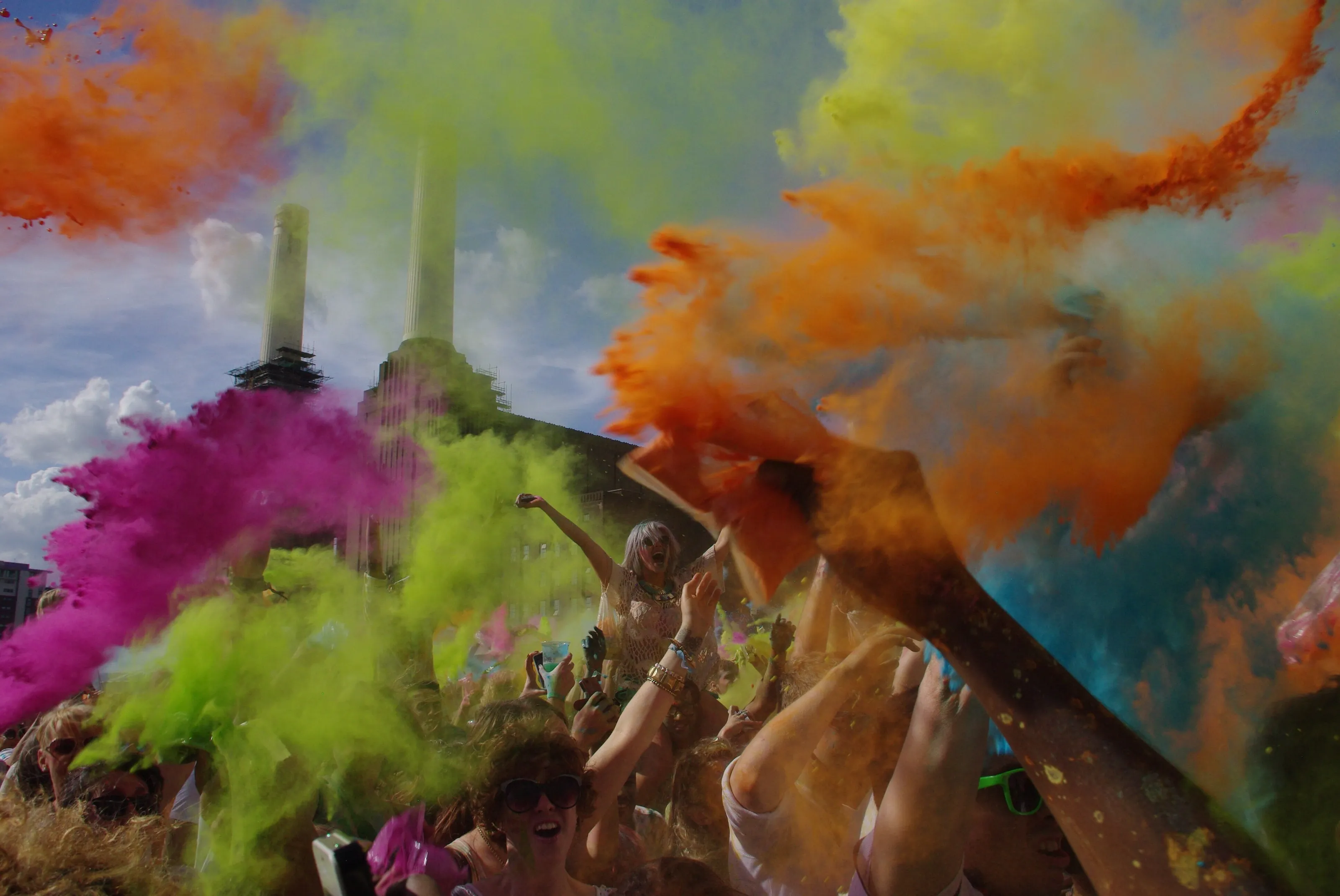 Colour explosion