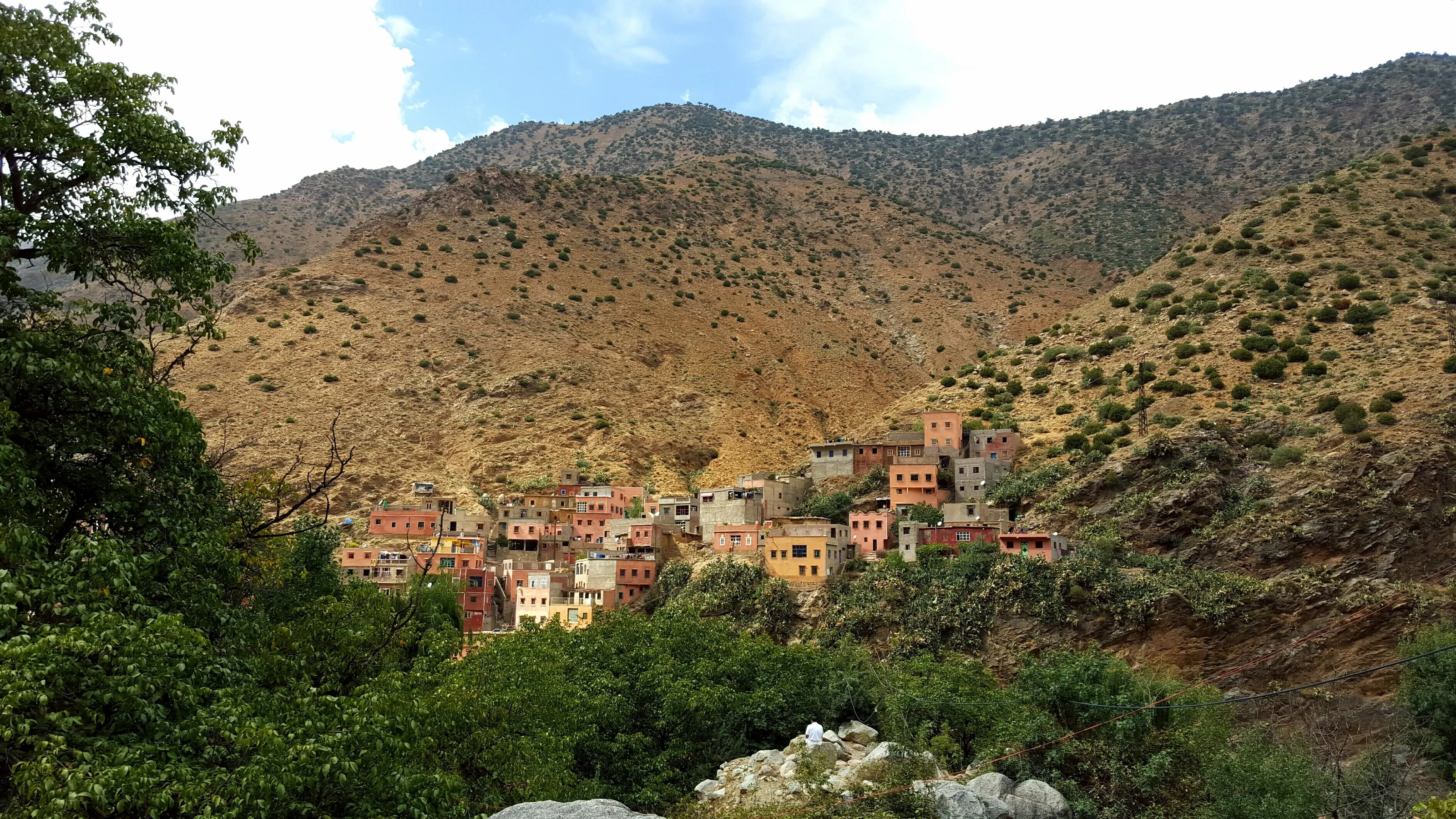 Berber Village, Atlas Mountains, Morocco