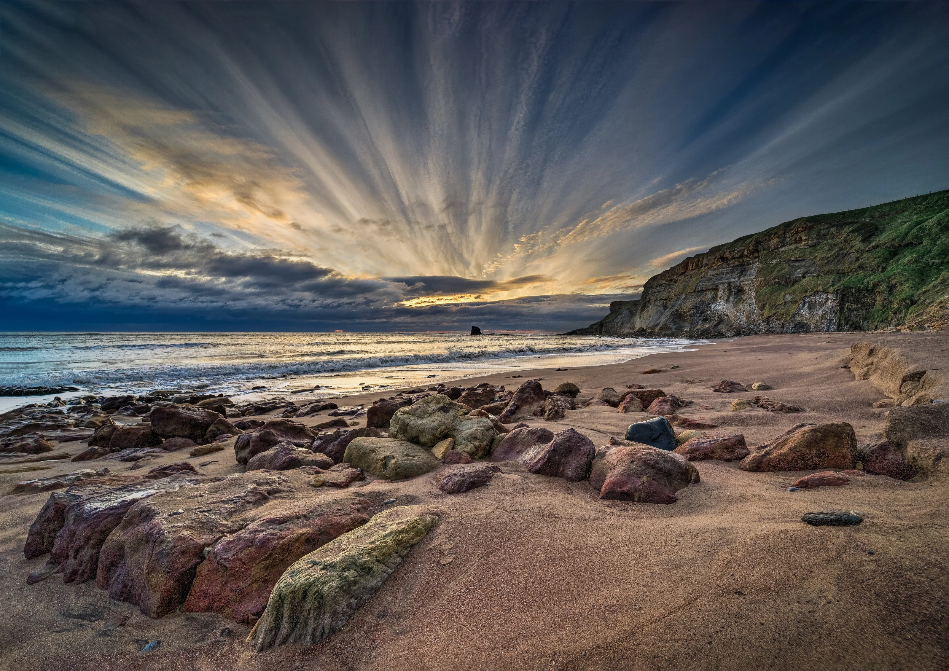 The Black Nab, Saltwick Bay, North Yorkshire