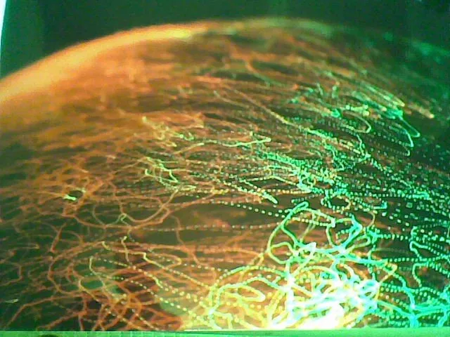 Fibre-optic lamp