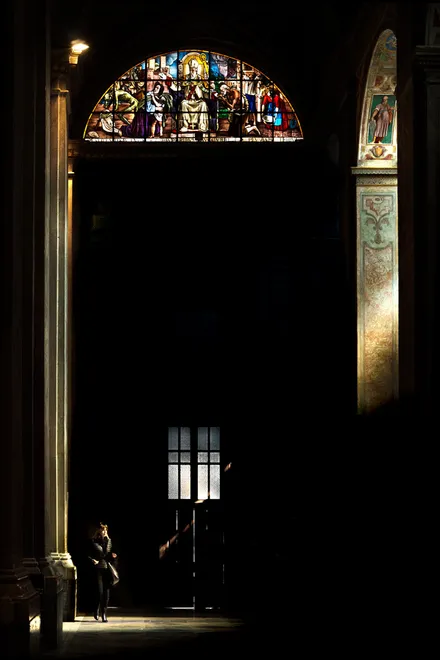 In the cathedral