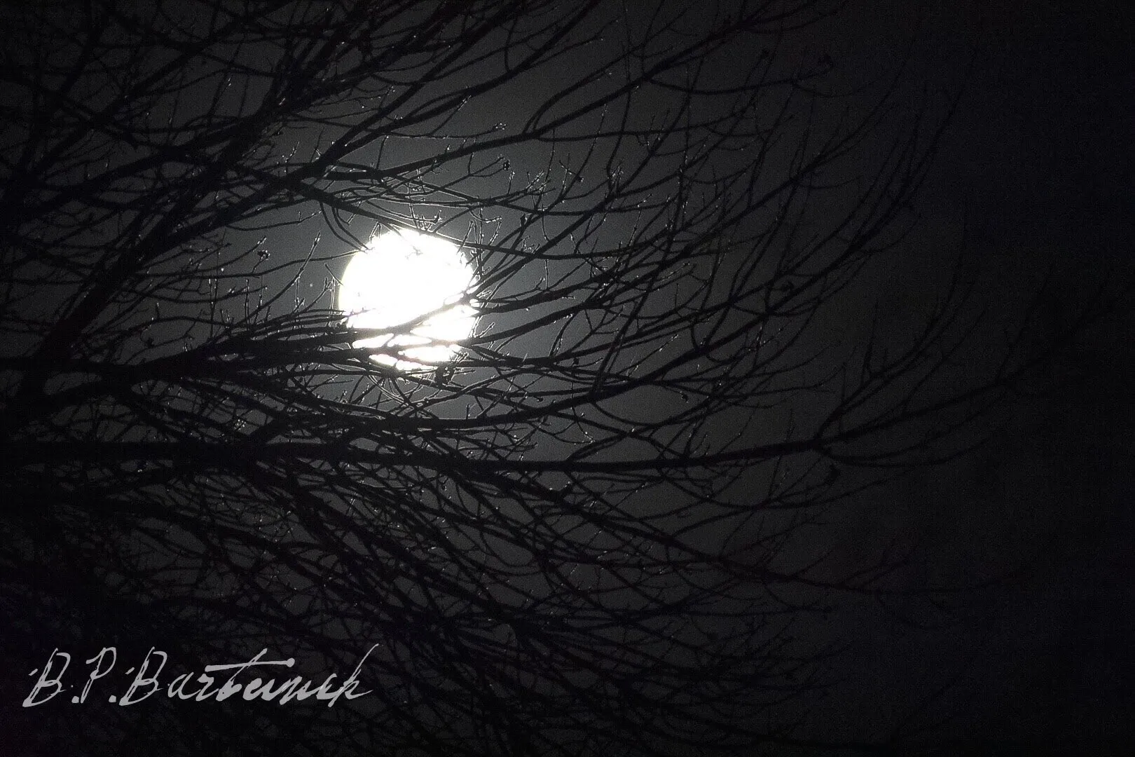 The hidden moon