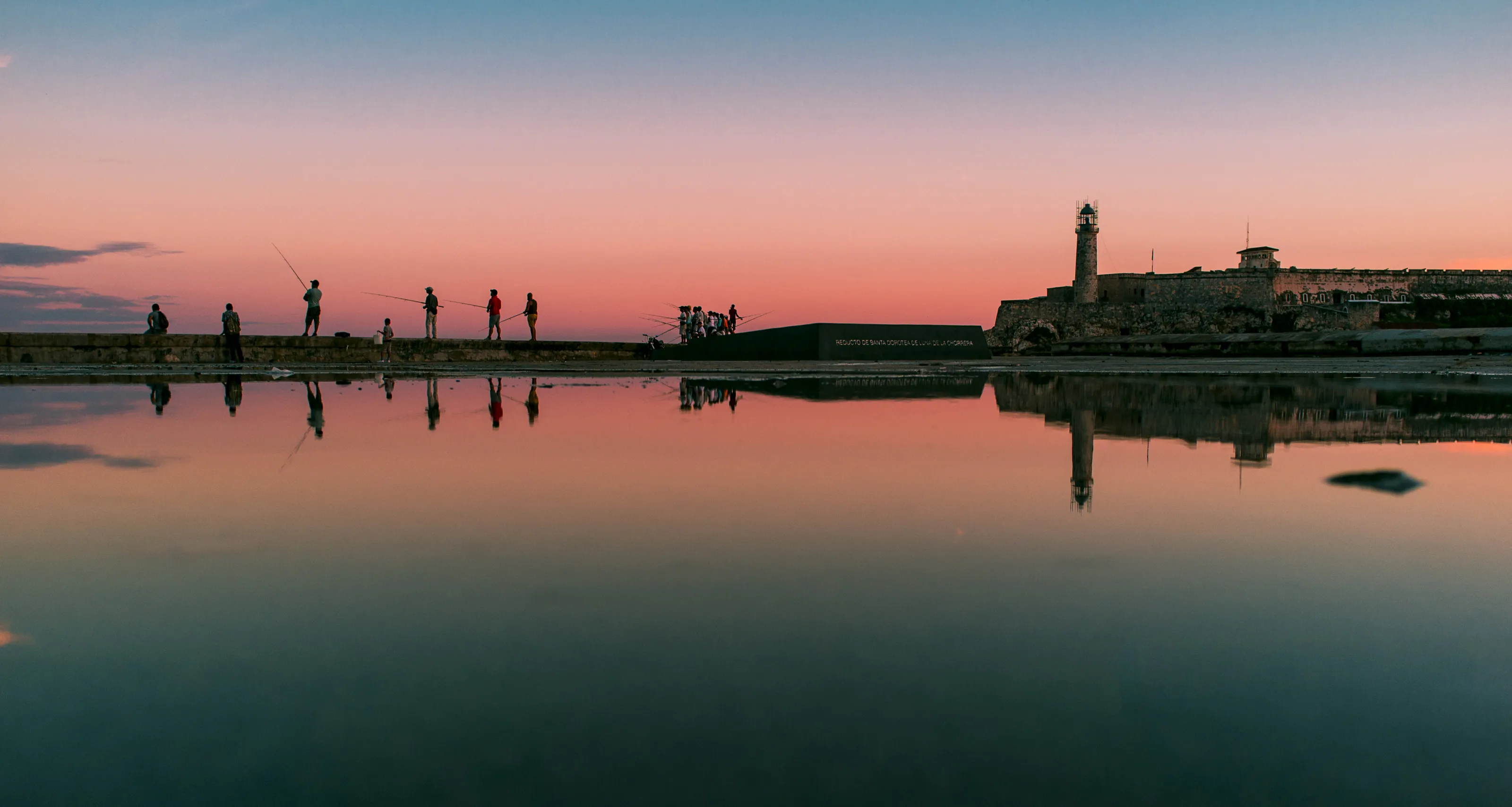 Fishing Reflections In Havana