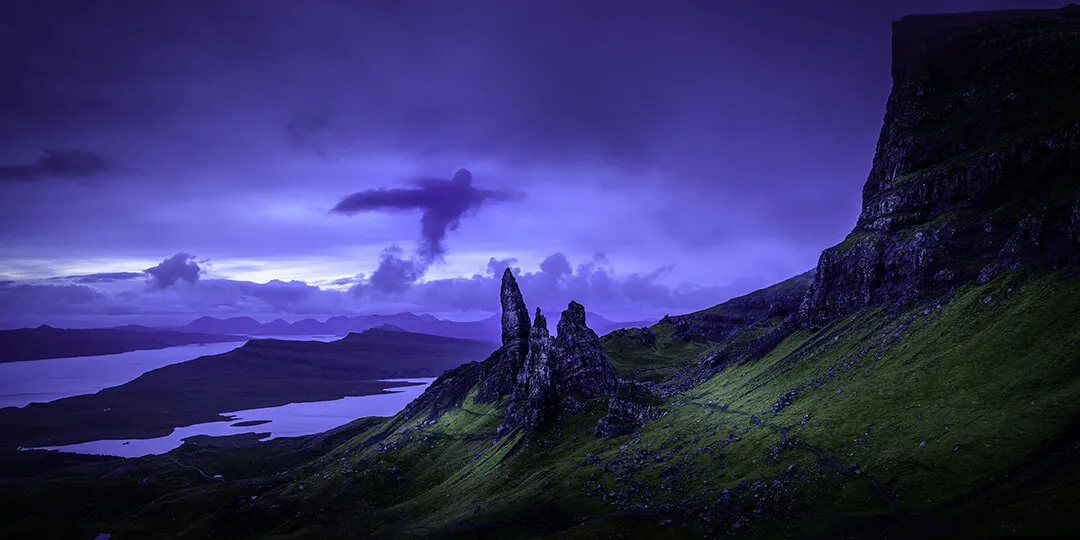 Angel over Storr